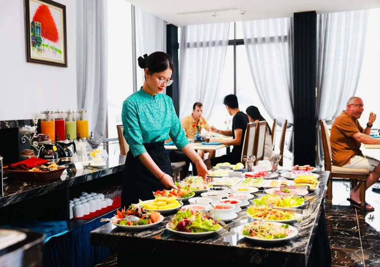 Breakfast in Family Hanoi Hotel