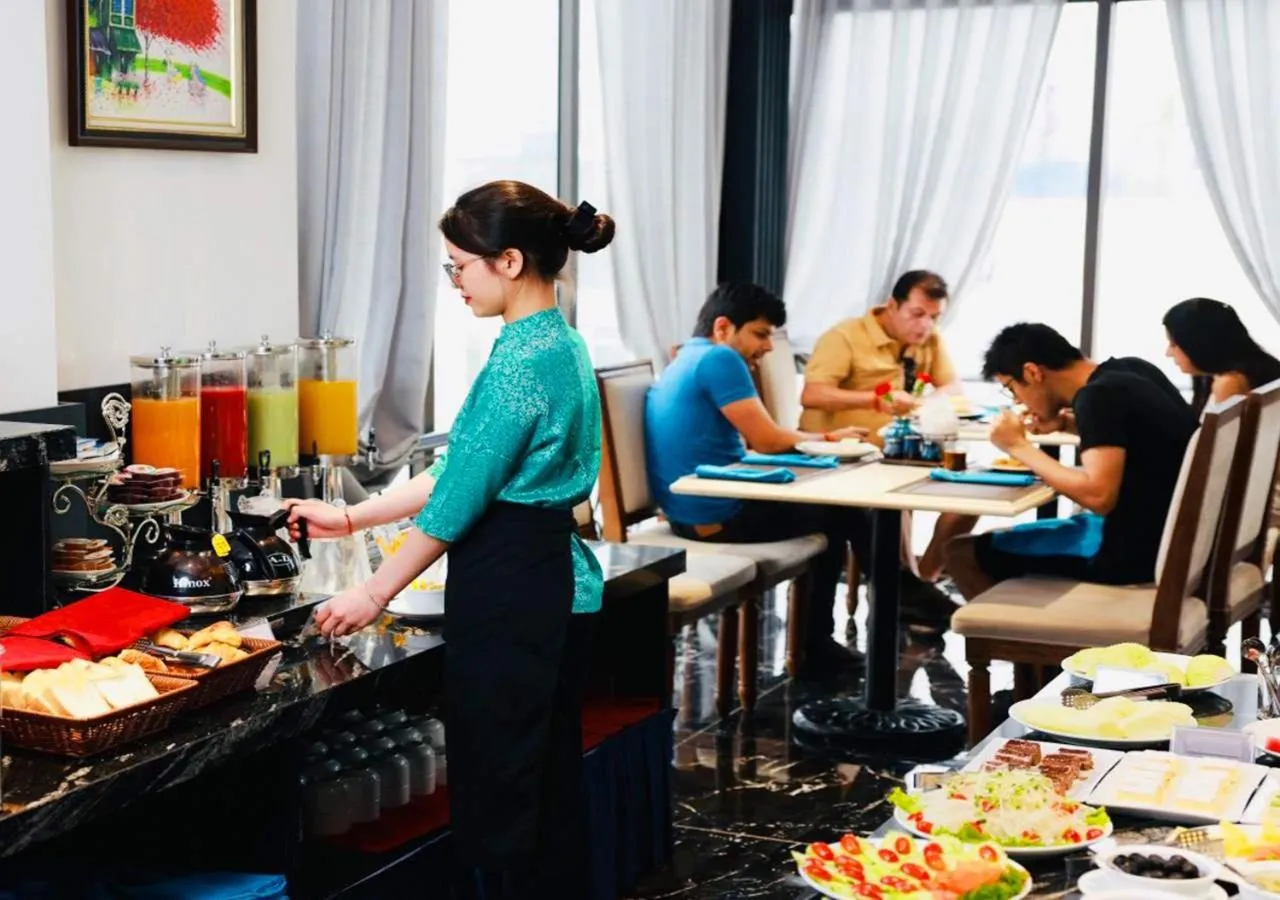 Breakfast in Family Hanoi Hotel