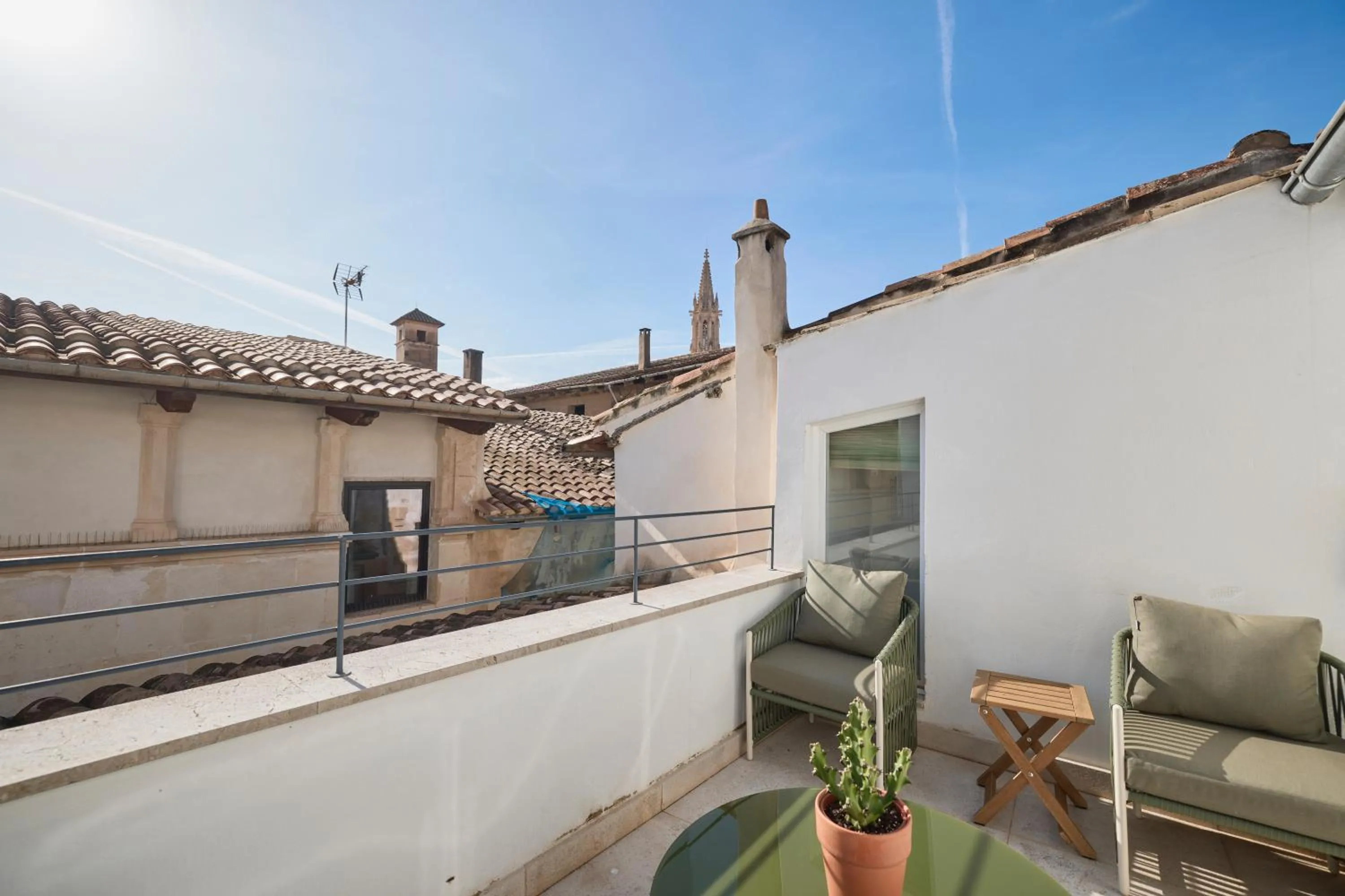 Balcony/Terrace in Can Savella - Turismo de Interior
