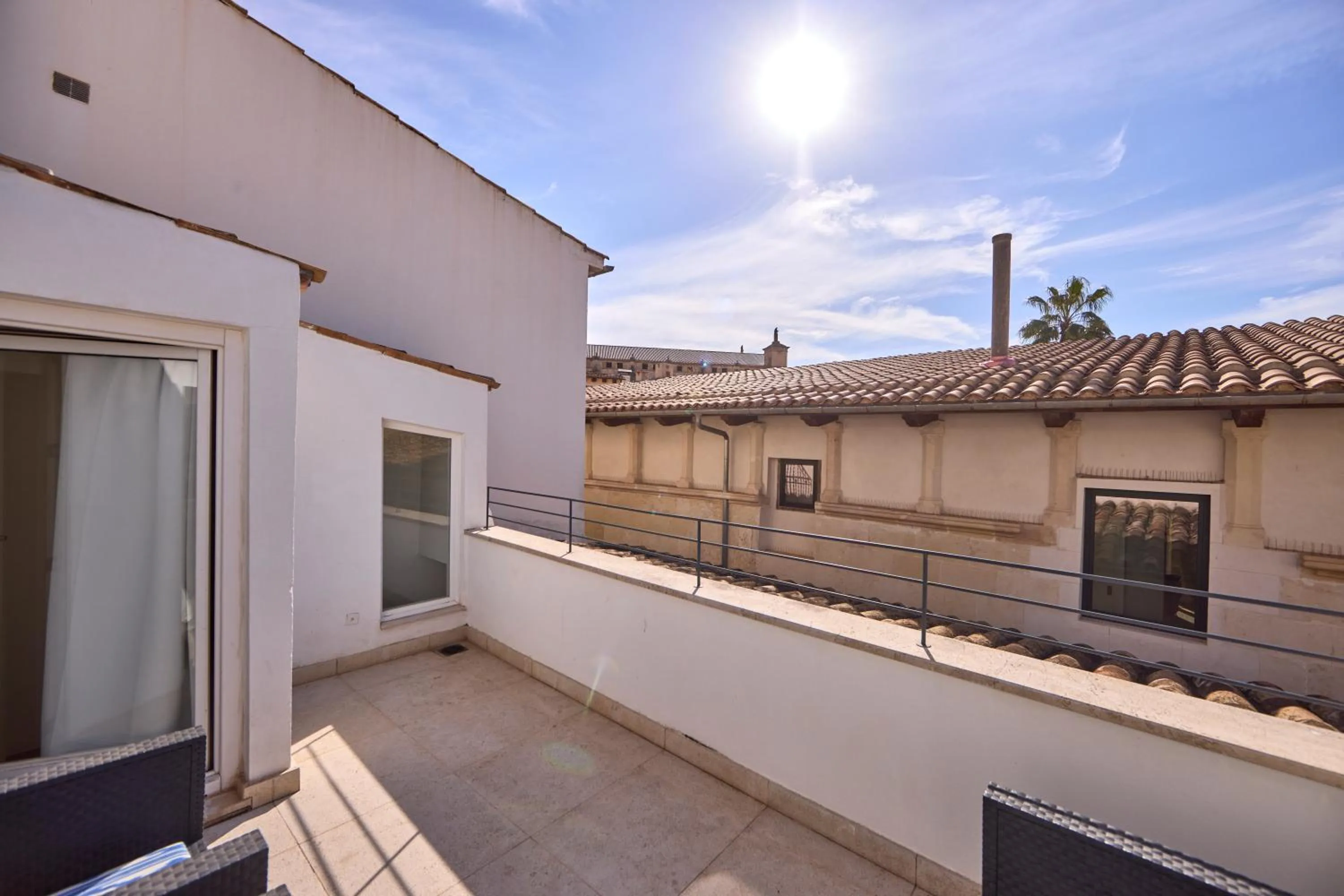 Balcony/Terrace in Can Savella - Turismo de Interior