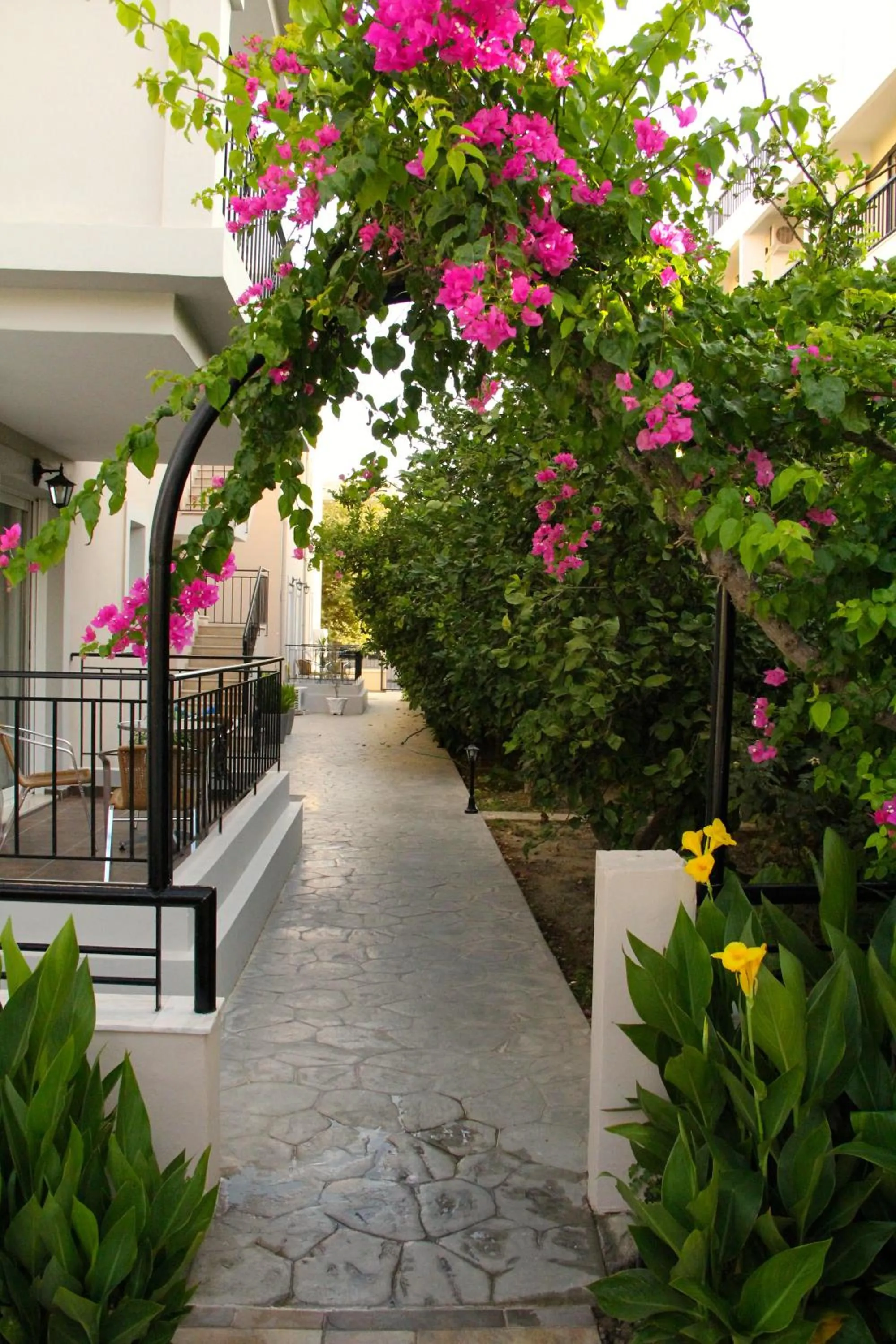 Balcony/Terrace in Peridis Family Resort