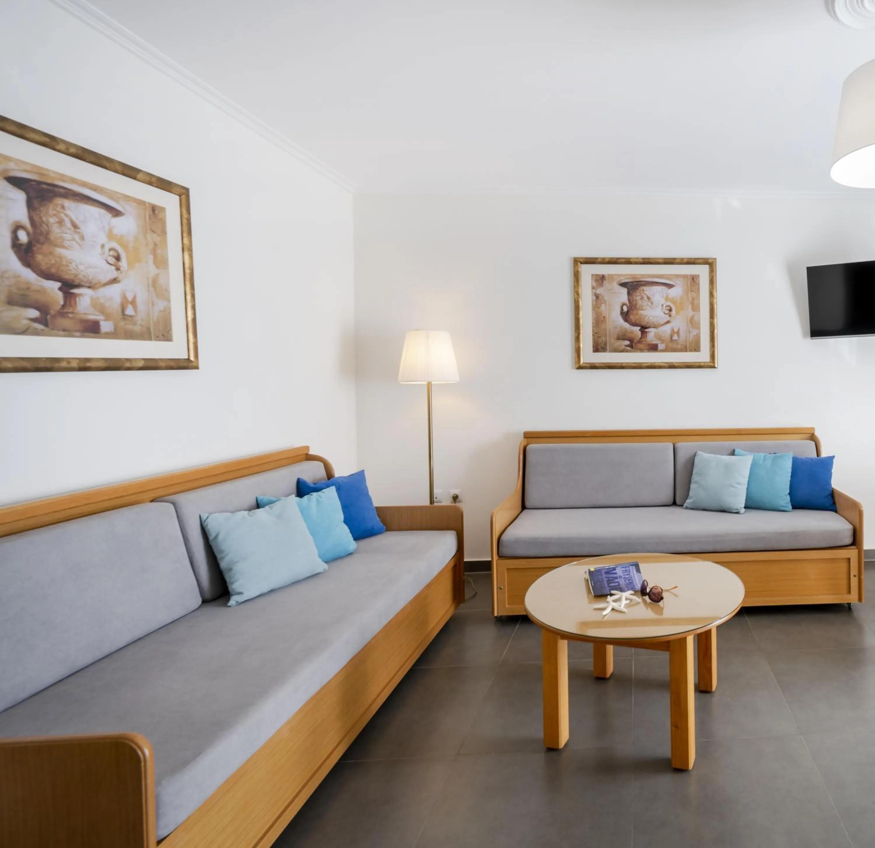 Bed in Peridis Family Resort