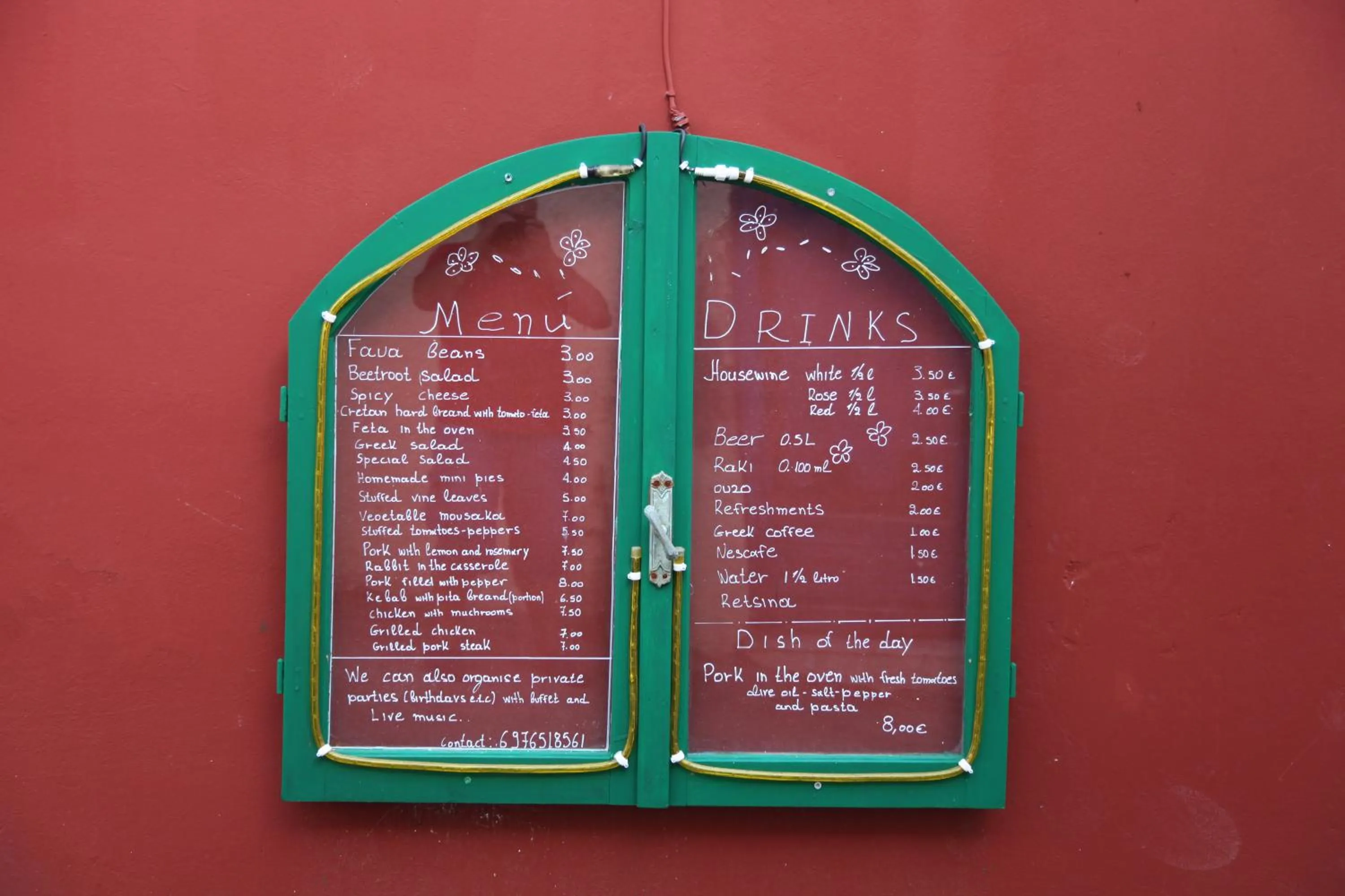 Restaurant/places to eat in Elounda Solfez Villas