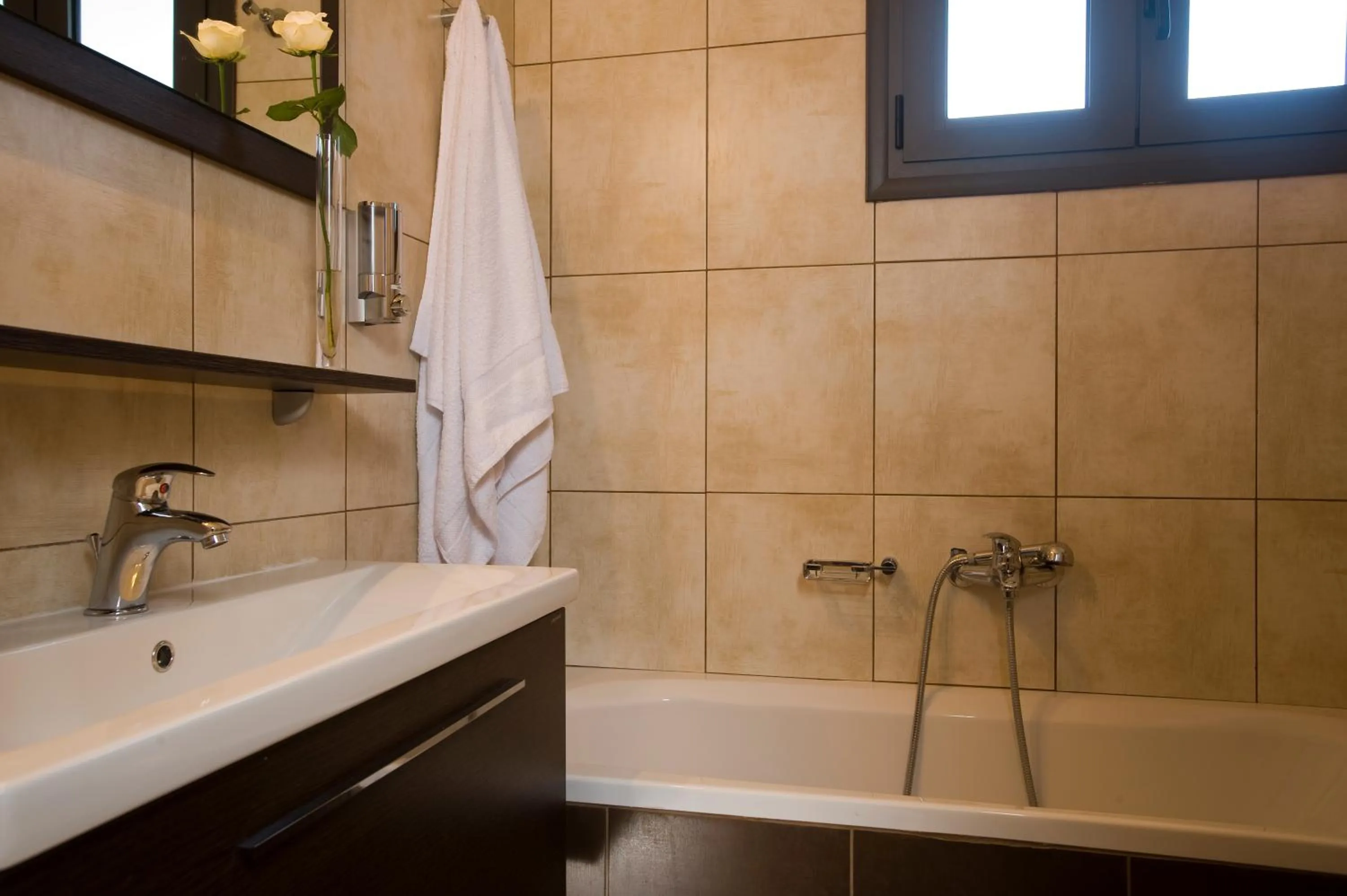 Bathroom in Elounda Solfez Villas