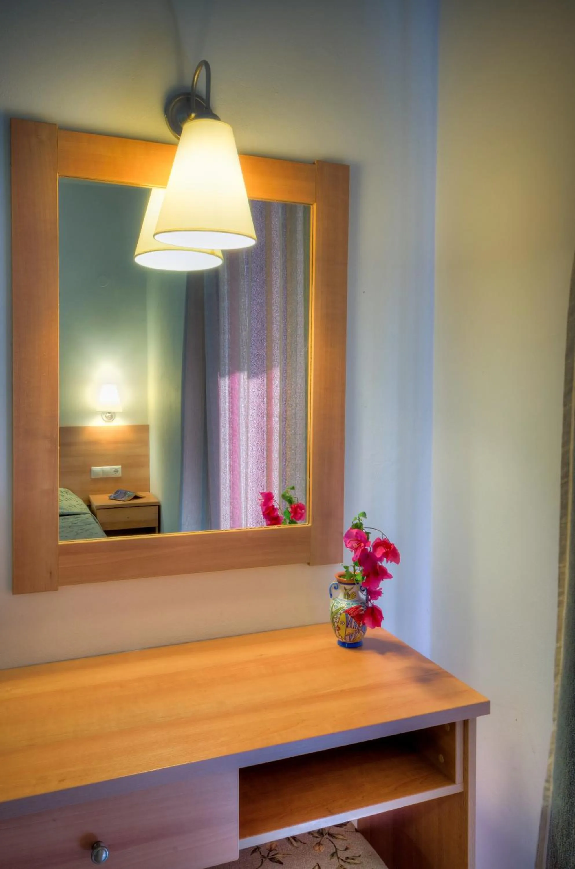 Decorative detail in Matina Pefkos Aparthotel