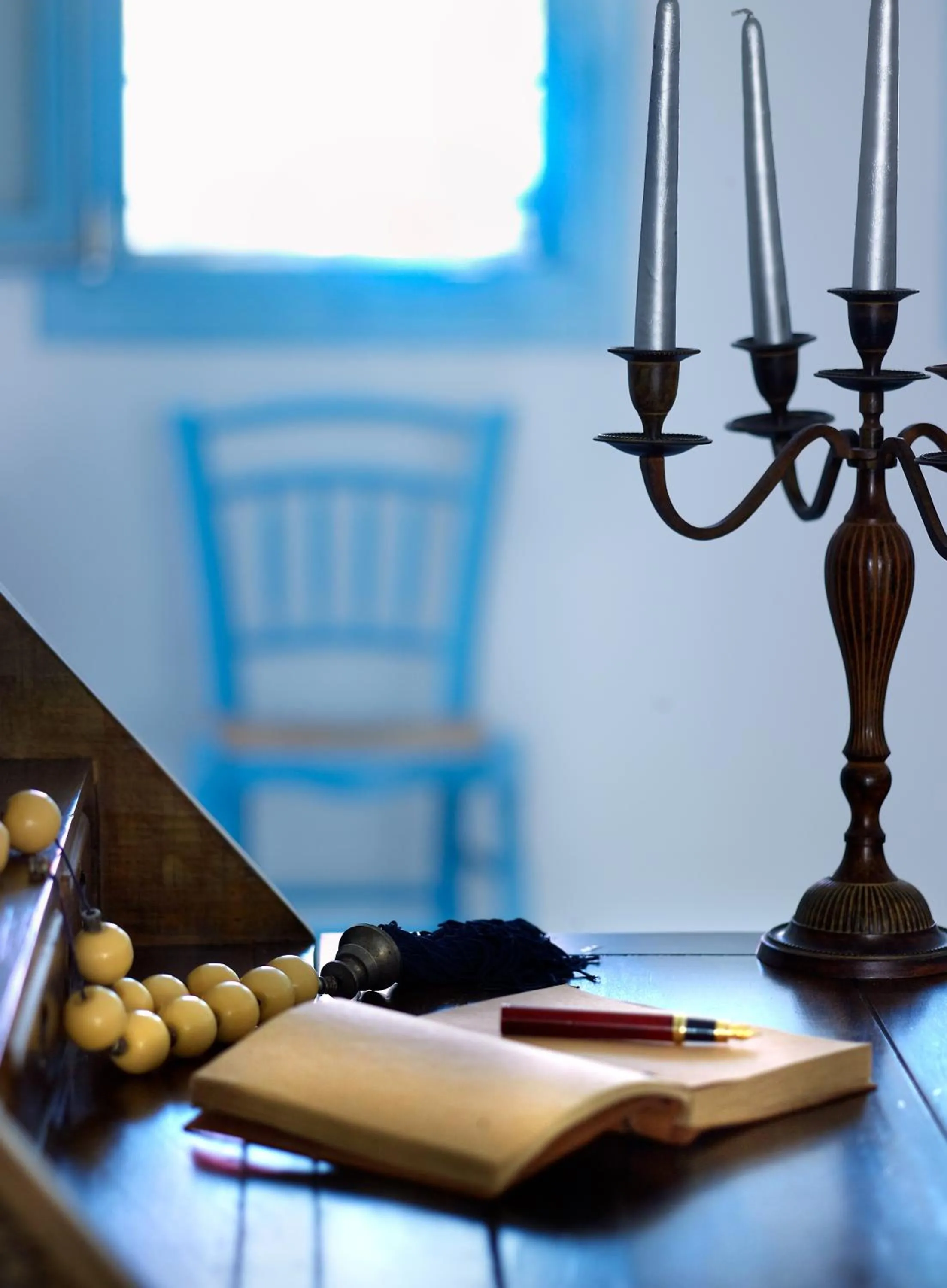 Decorative detail in Blue Harmony Hotel