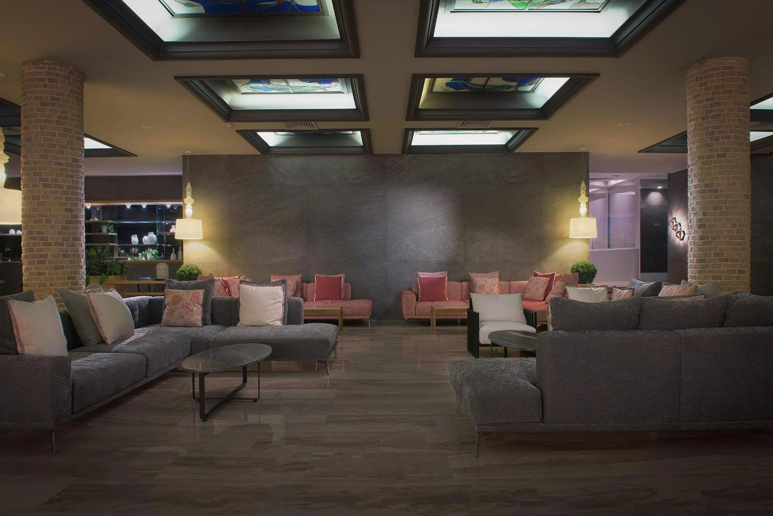 Lobby or reception in Porto Angeli