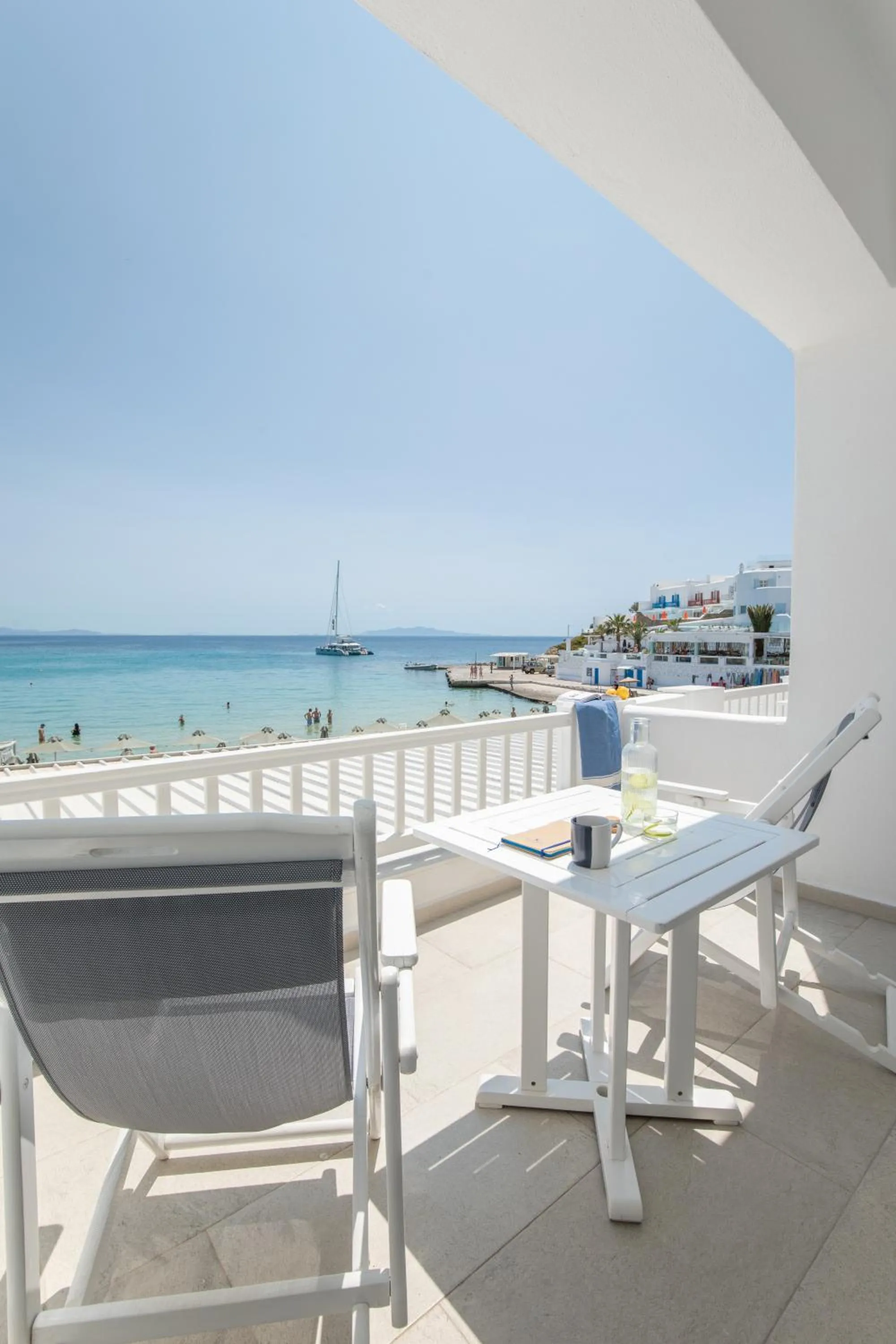 View (from property/room) in Acrogiali Beachfront Hotel Mykonos