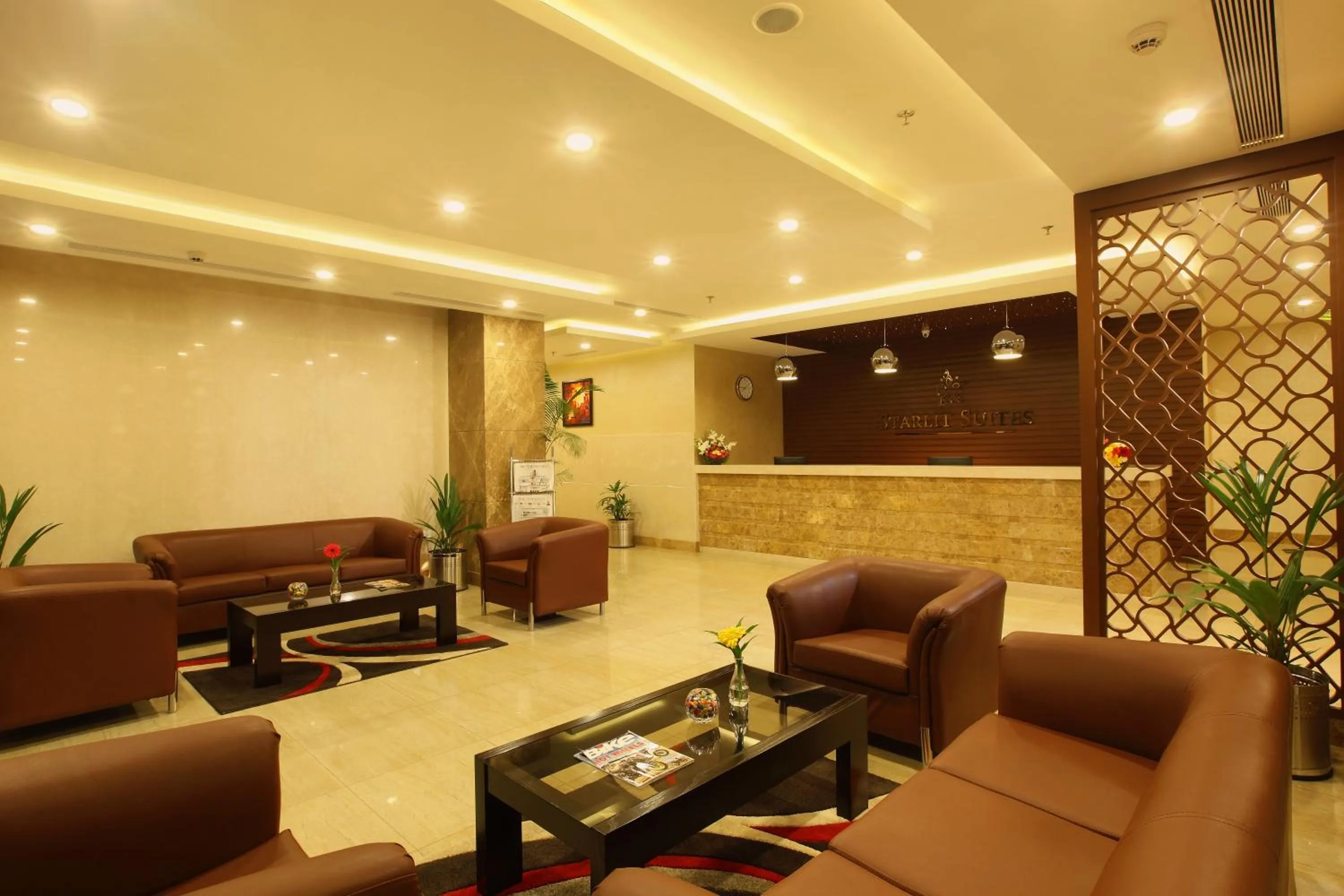 Lobby or reception in Starlit Suites Kochi