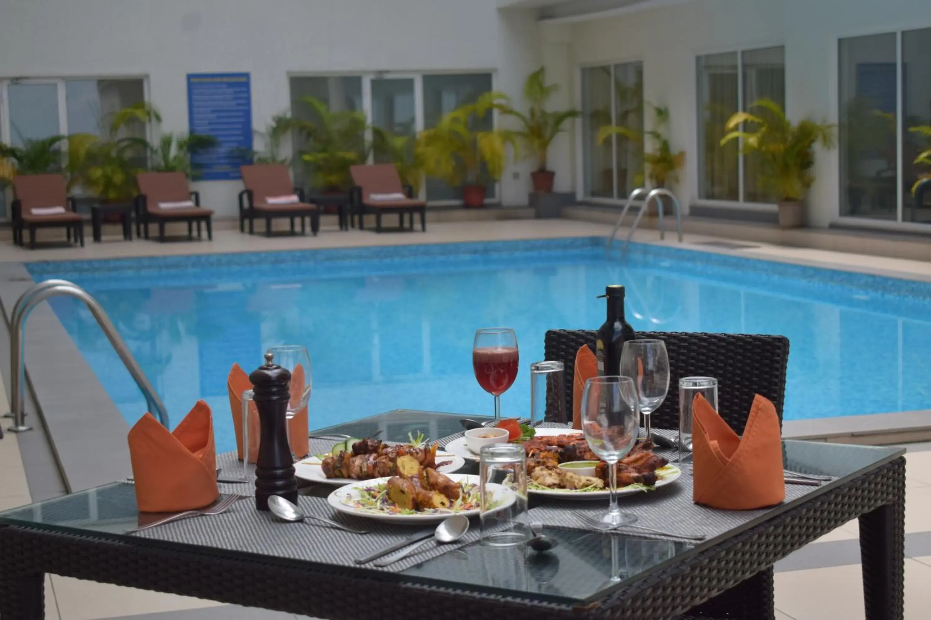 Food close-up in Starlit Suites Kochi Food close-up in Starlit Suites Kochi