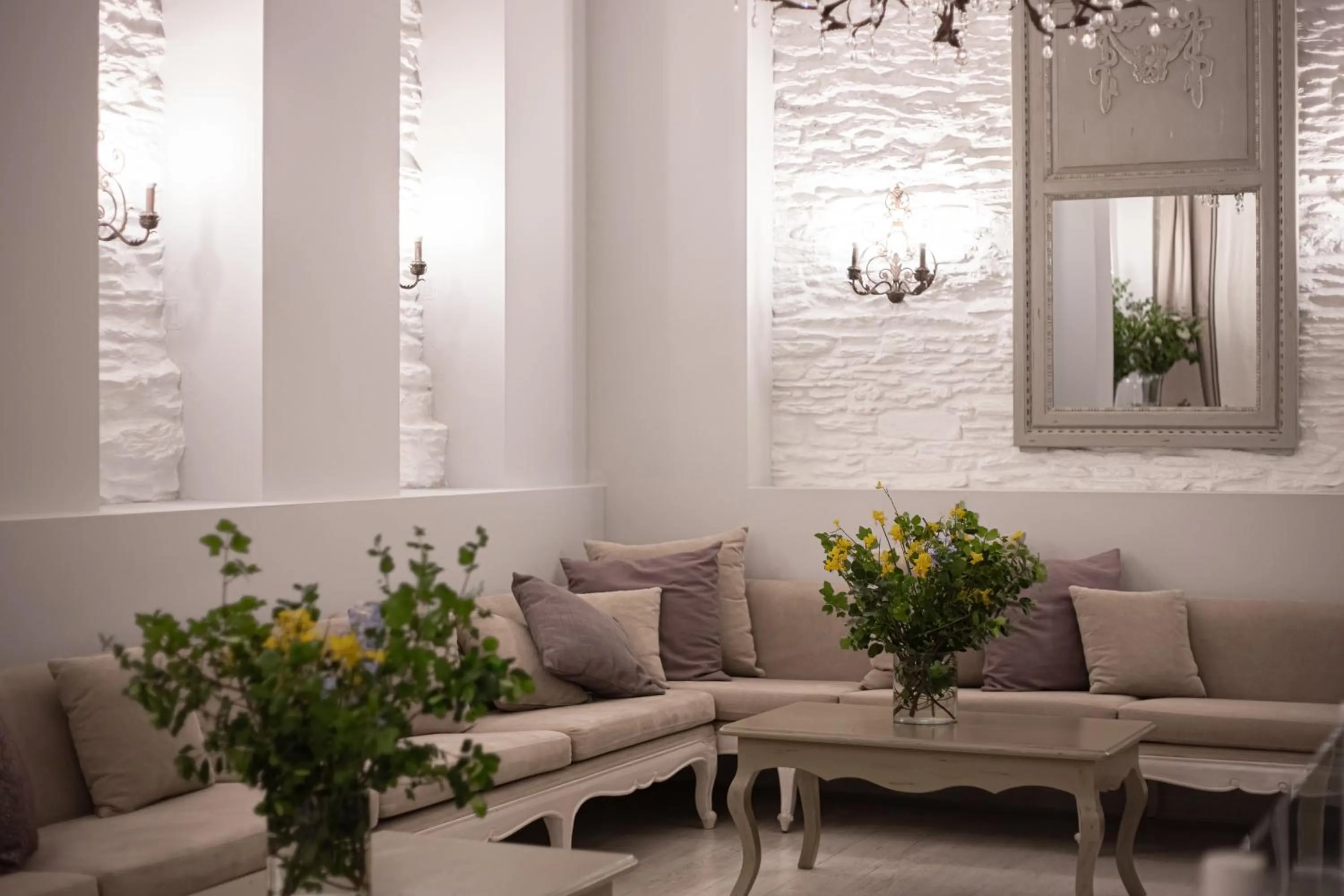 Living room in Micra Anglia Boutique Hotel & Spa