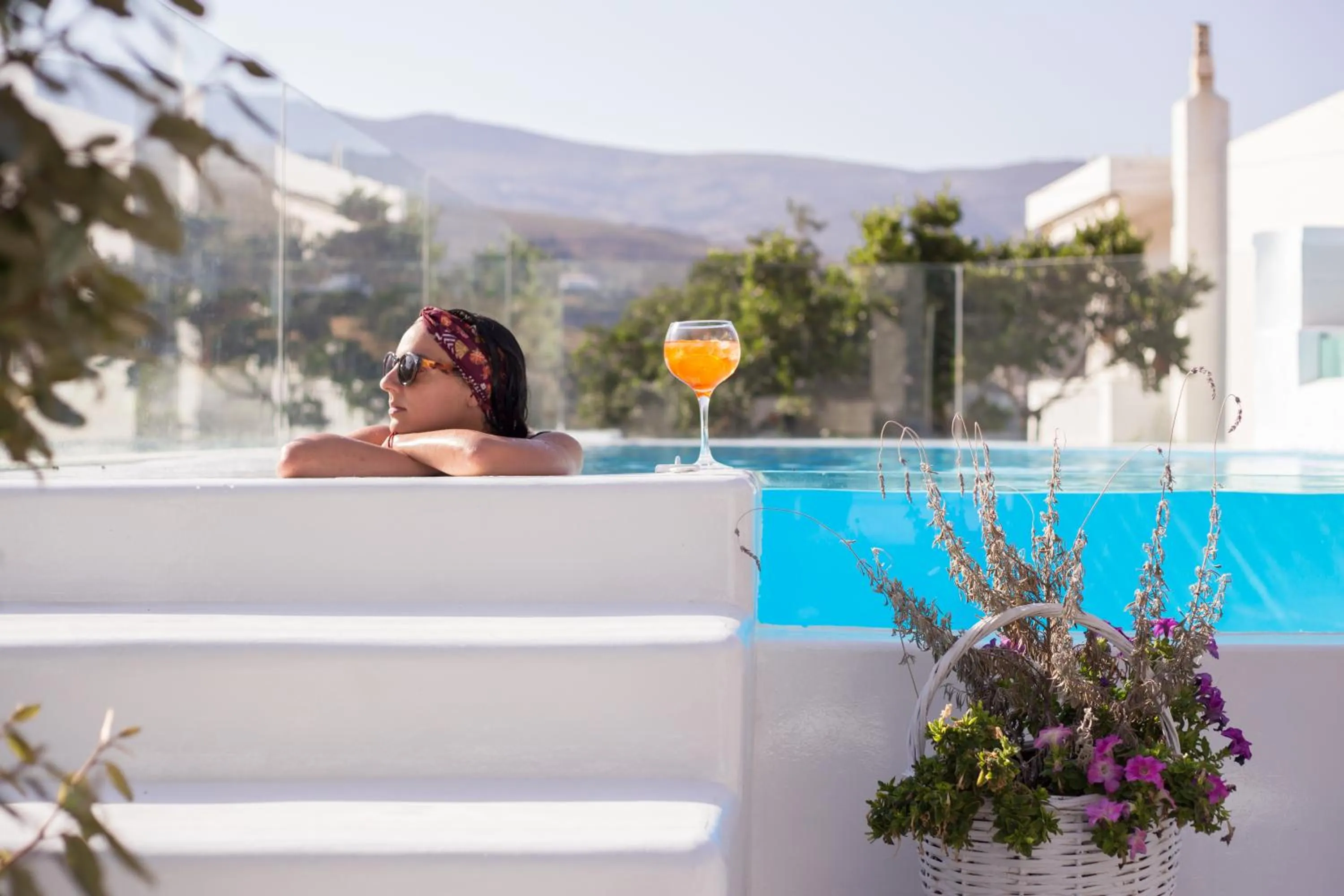 Swimming pool in Micra Anglia Boutique Hotel & Spa