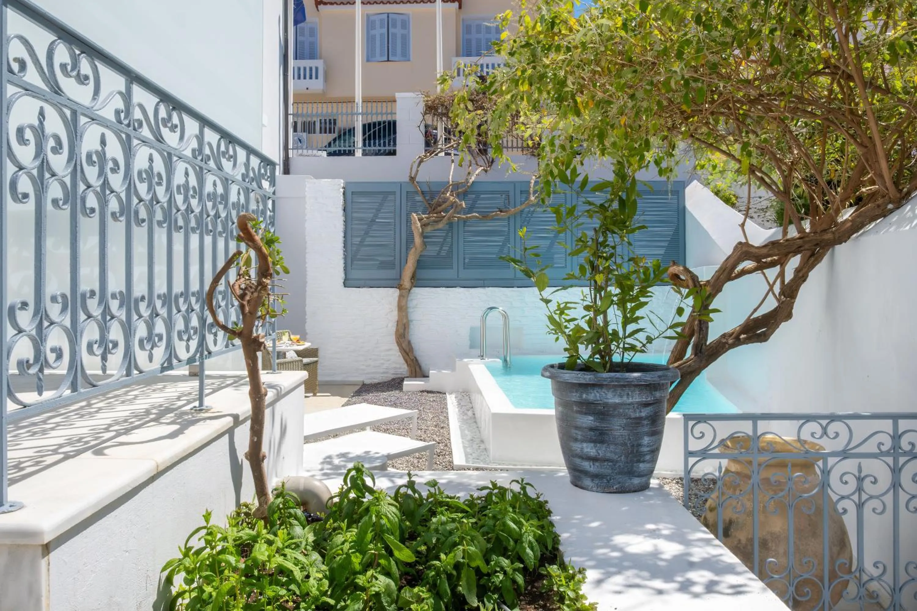 Balcony/Terrace in Micra Anglia Boutique Hotel & Spa