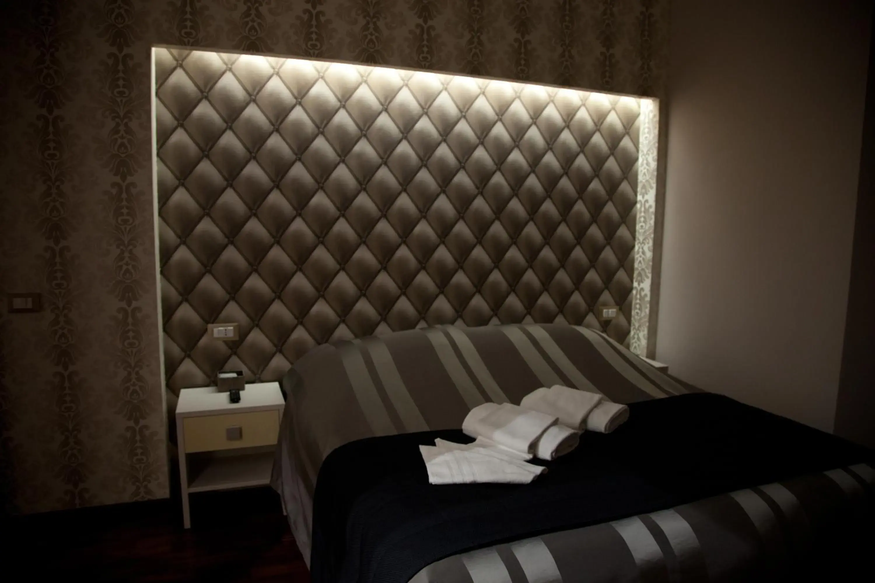 Decorative detail, Bed in Maison Imperiale Decorative detail, Bed in Maison Imperiale