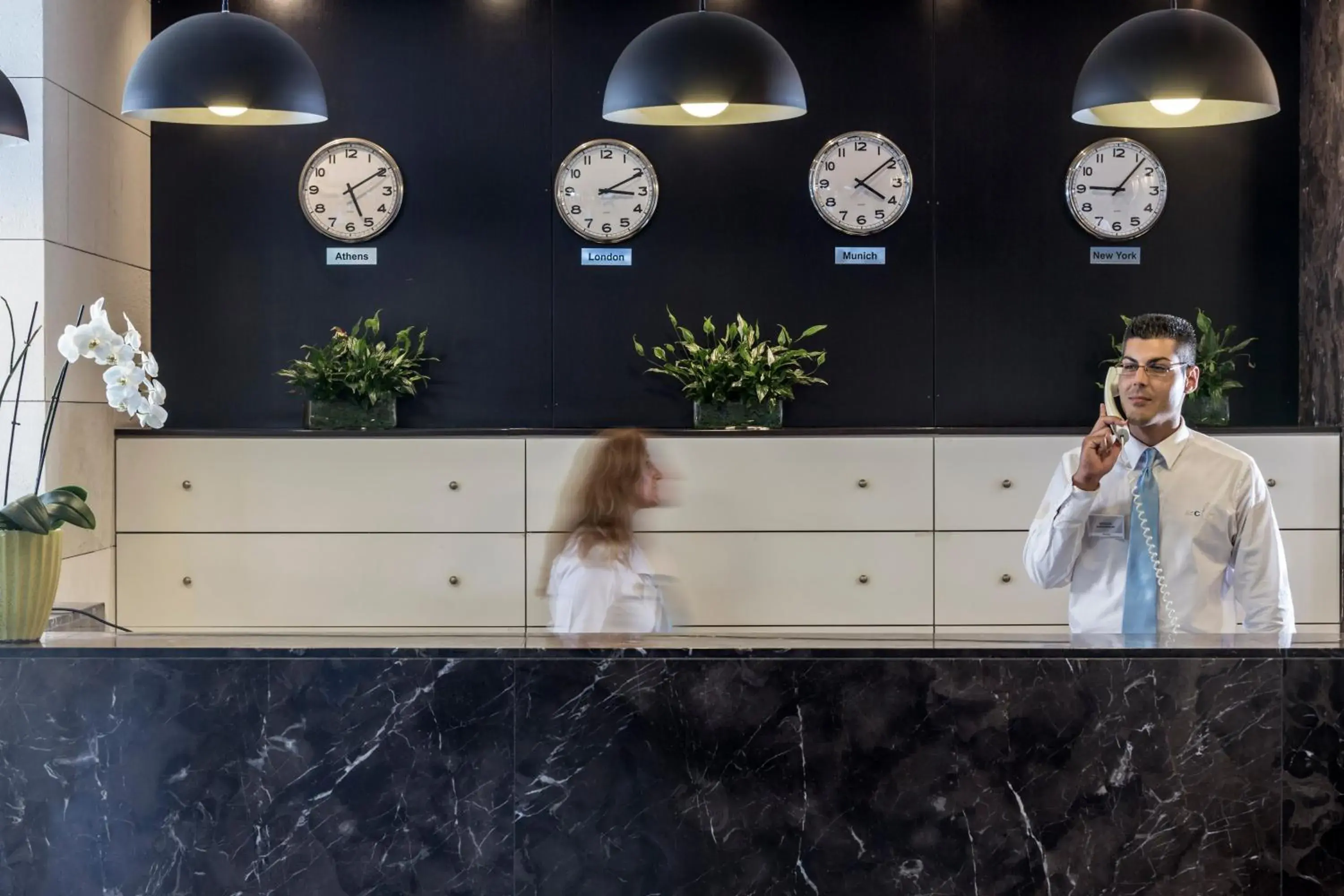 Lobby or reception in Aeolos Beach Resort Lobby or reception in Aeolos Beach Resort