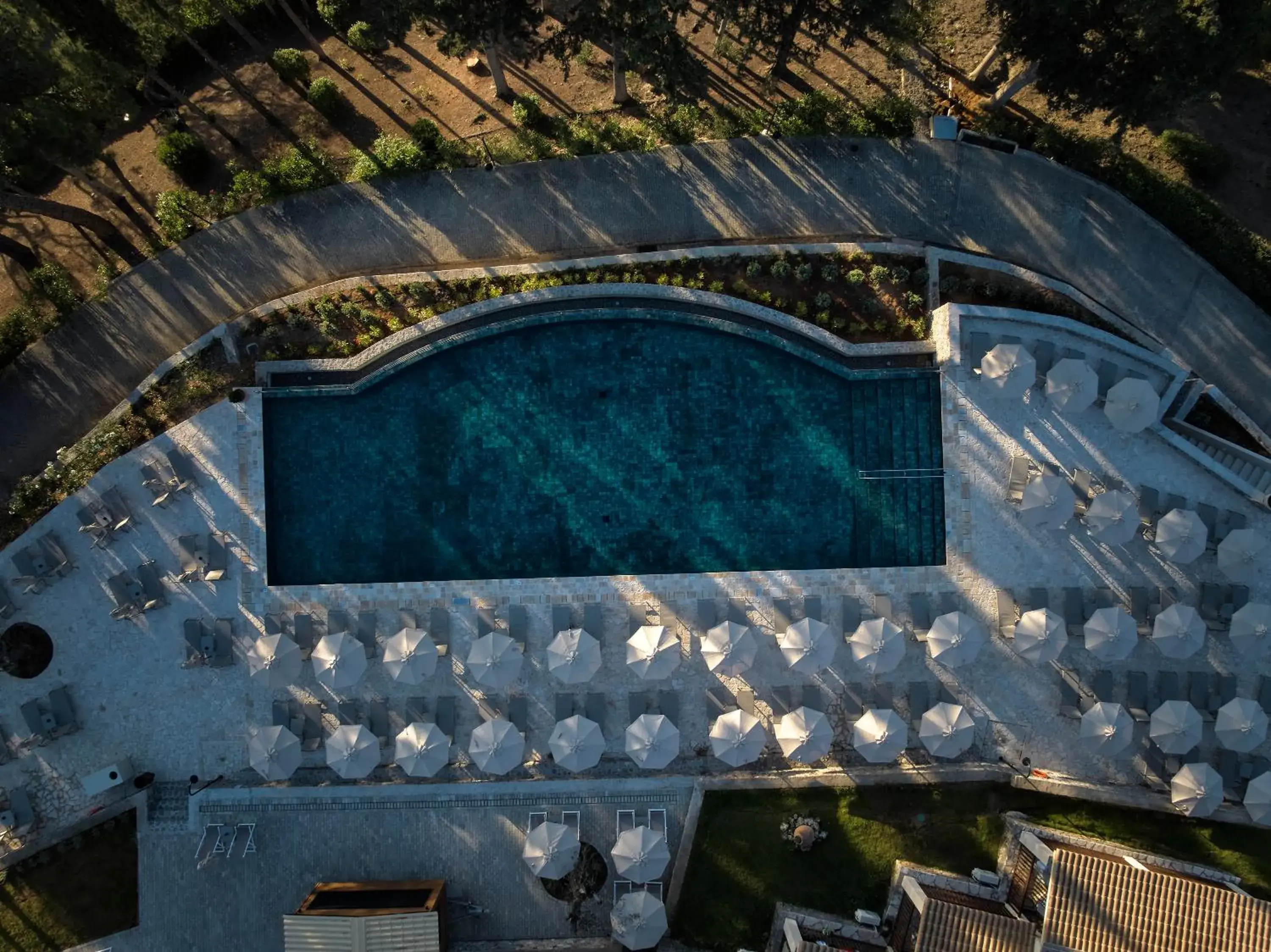 Bird's eye view in Aeolos Beach Resort Bird's eye view in Aeolos Beach Resort