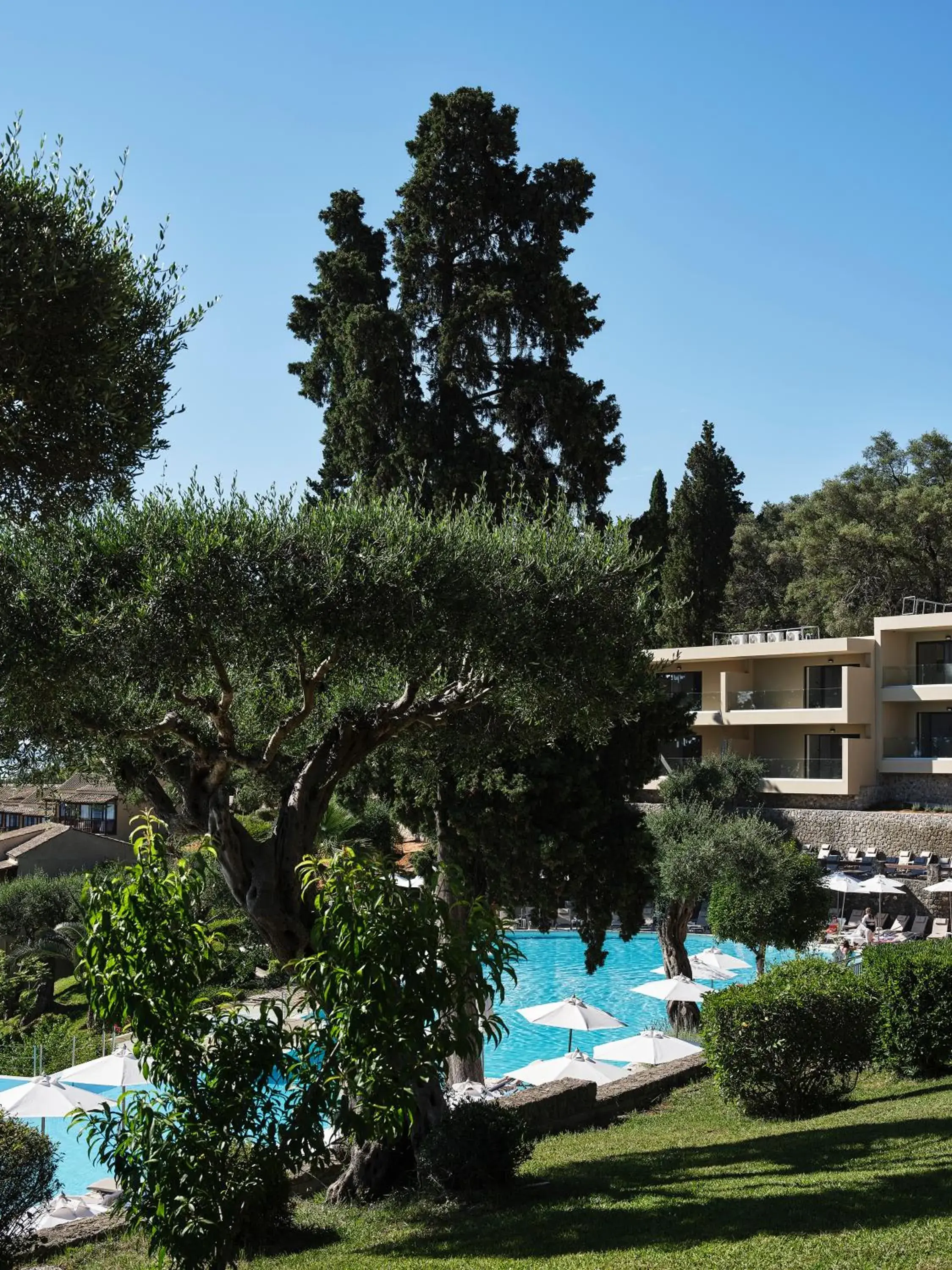 Property building in Aeolos Beach Resort Property building in Aeolos Beach Resort