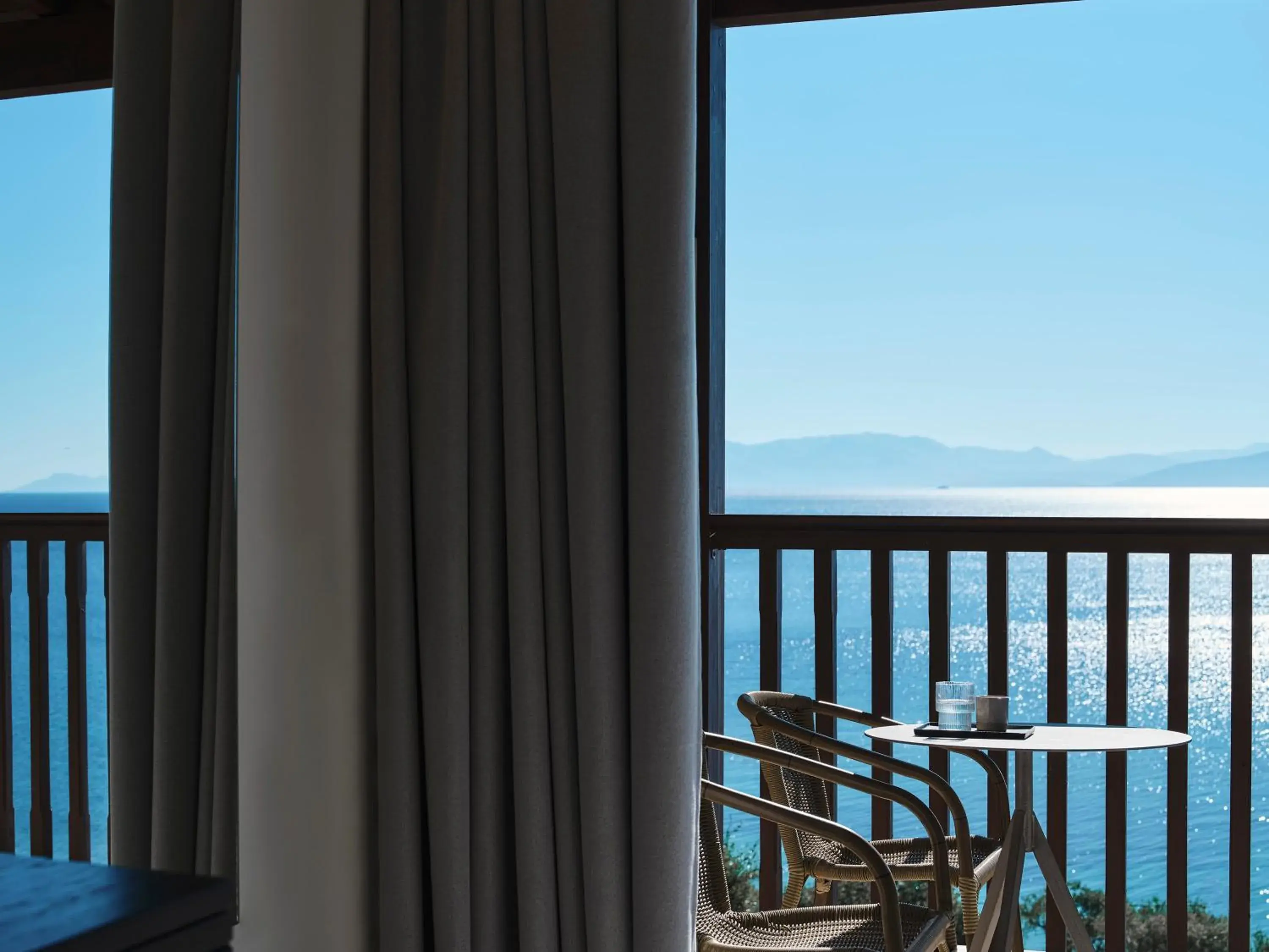 Sea view in Aeolos Beach Resort Sea view in Aeolos Beach Resort