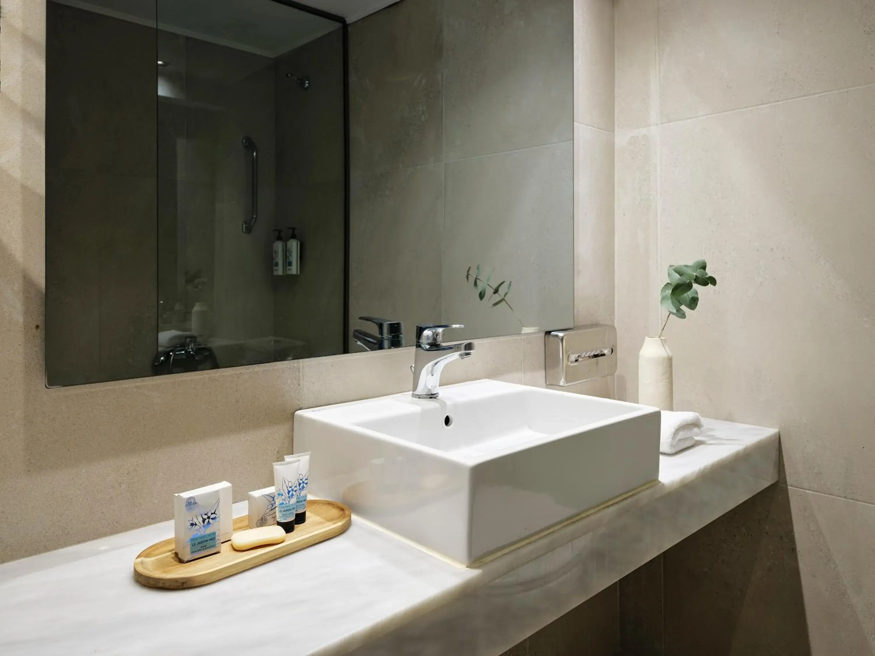 Bathroom in Aeolos Beach Resort Bathroom in Aeolos Beach Resort