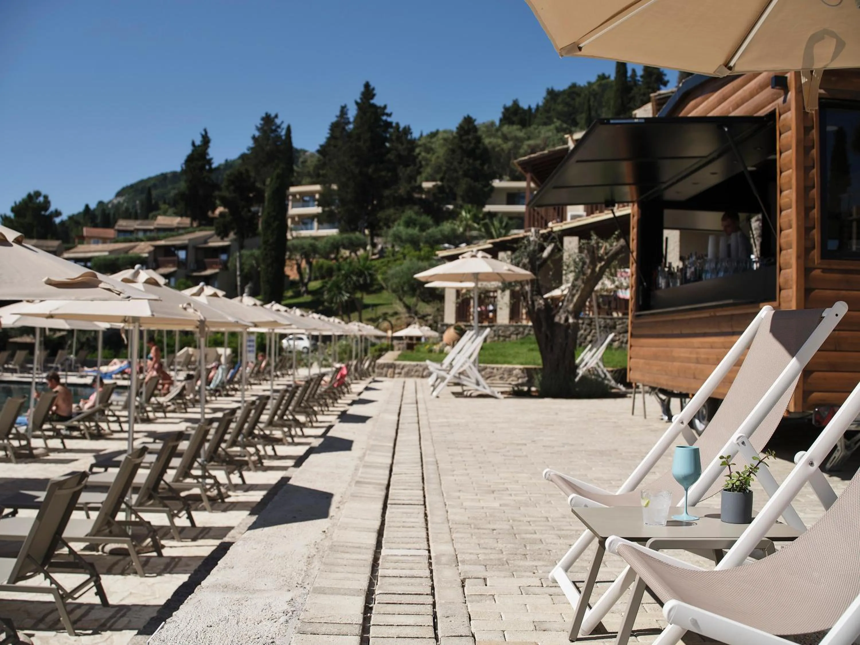 Lounge or bar in Aeolos Beach Resort