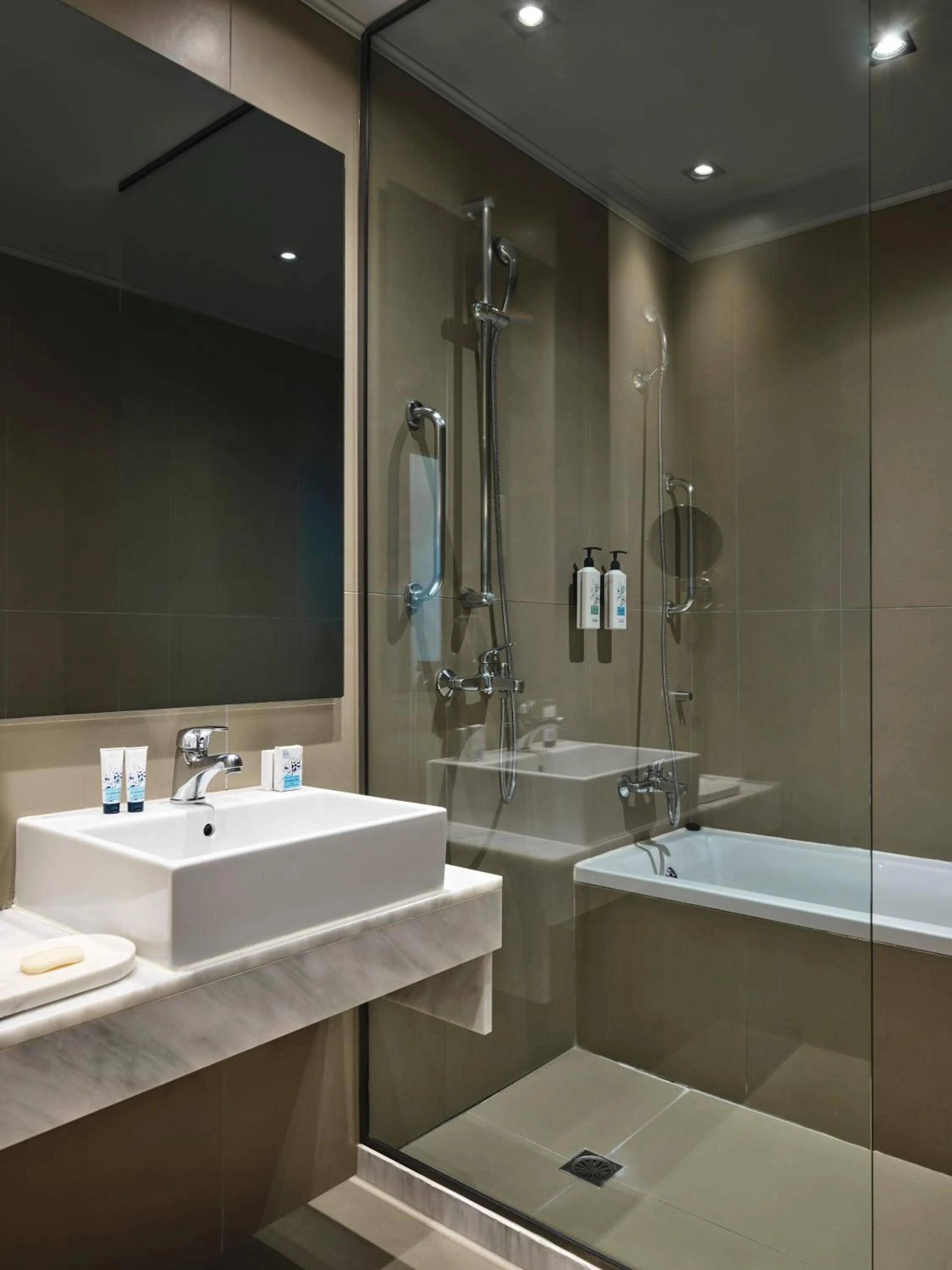 Bathroom in Aeolos Beach Resort