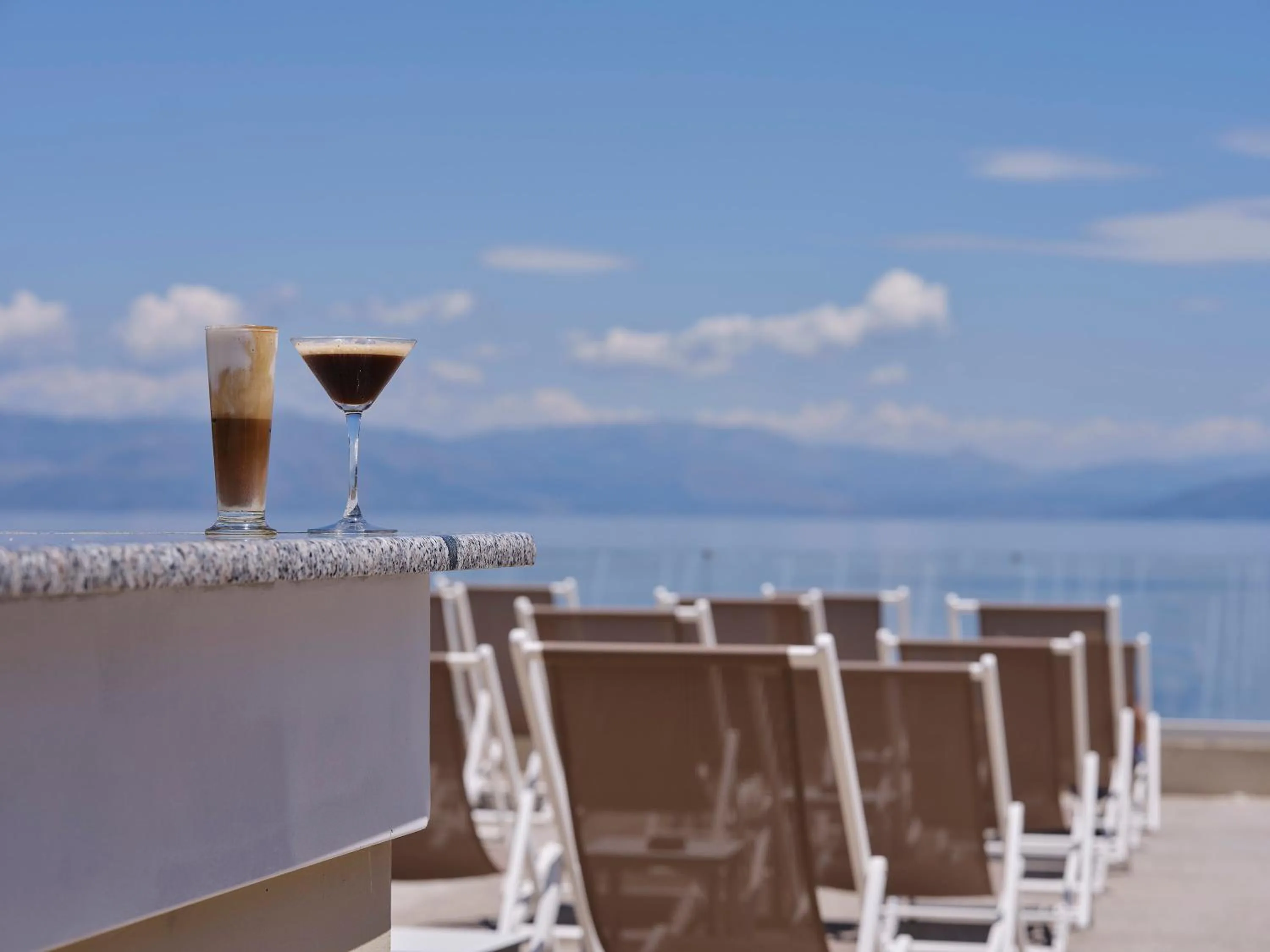 Drinks in Aeolos Beach Resort