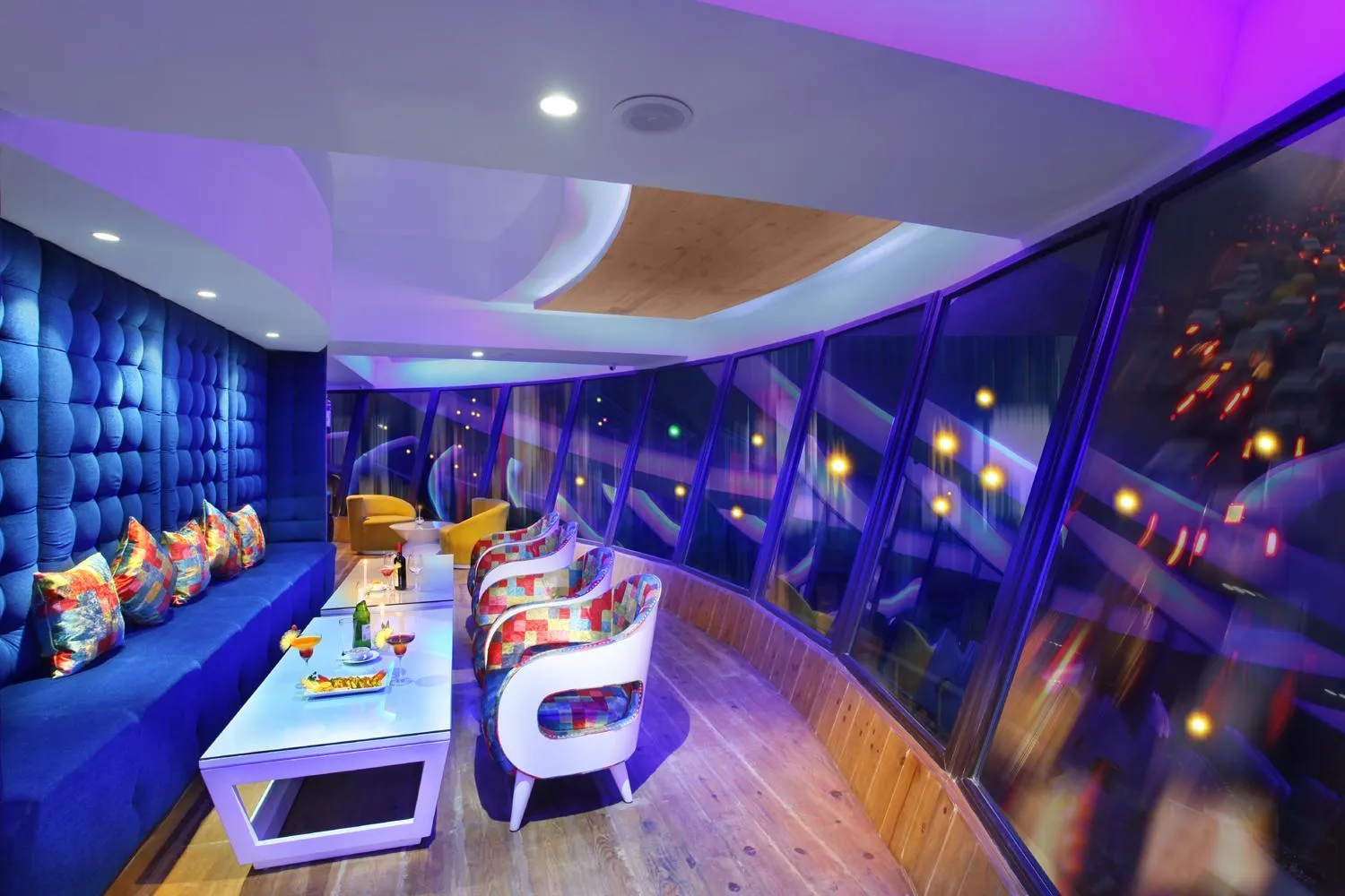 Seating area in RS Sarovar Portico