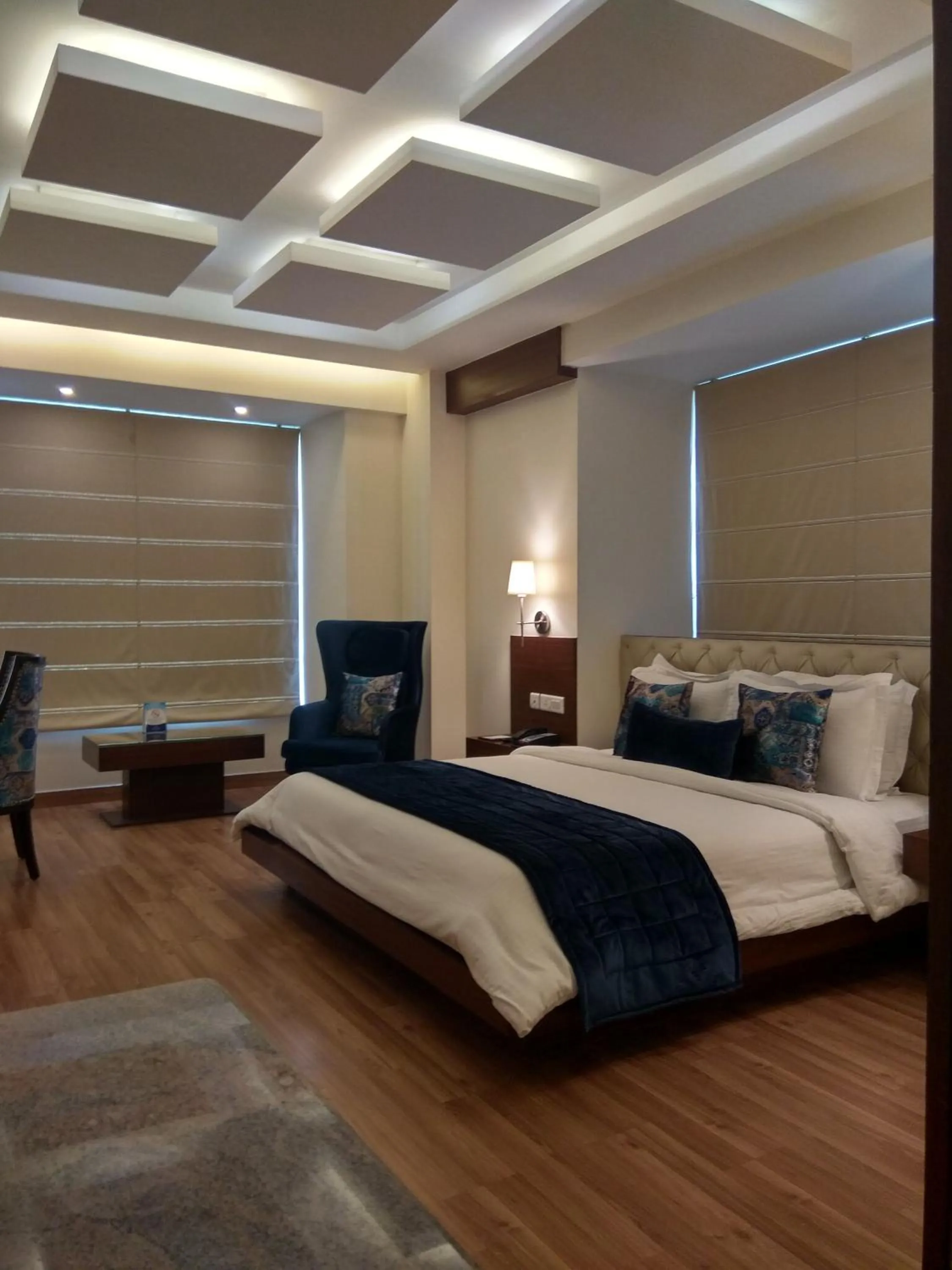 Bed in RS Sarovar Portico