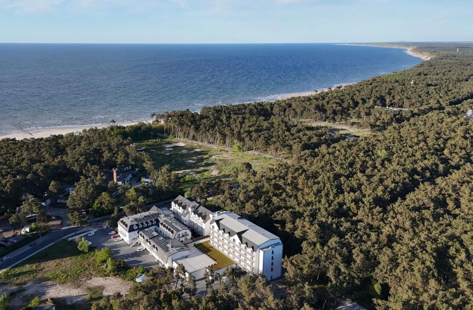 Property building in Hotel Jantar Wellness & Spa