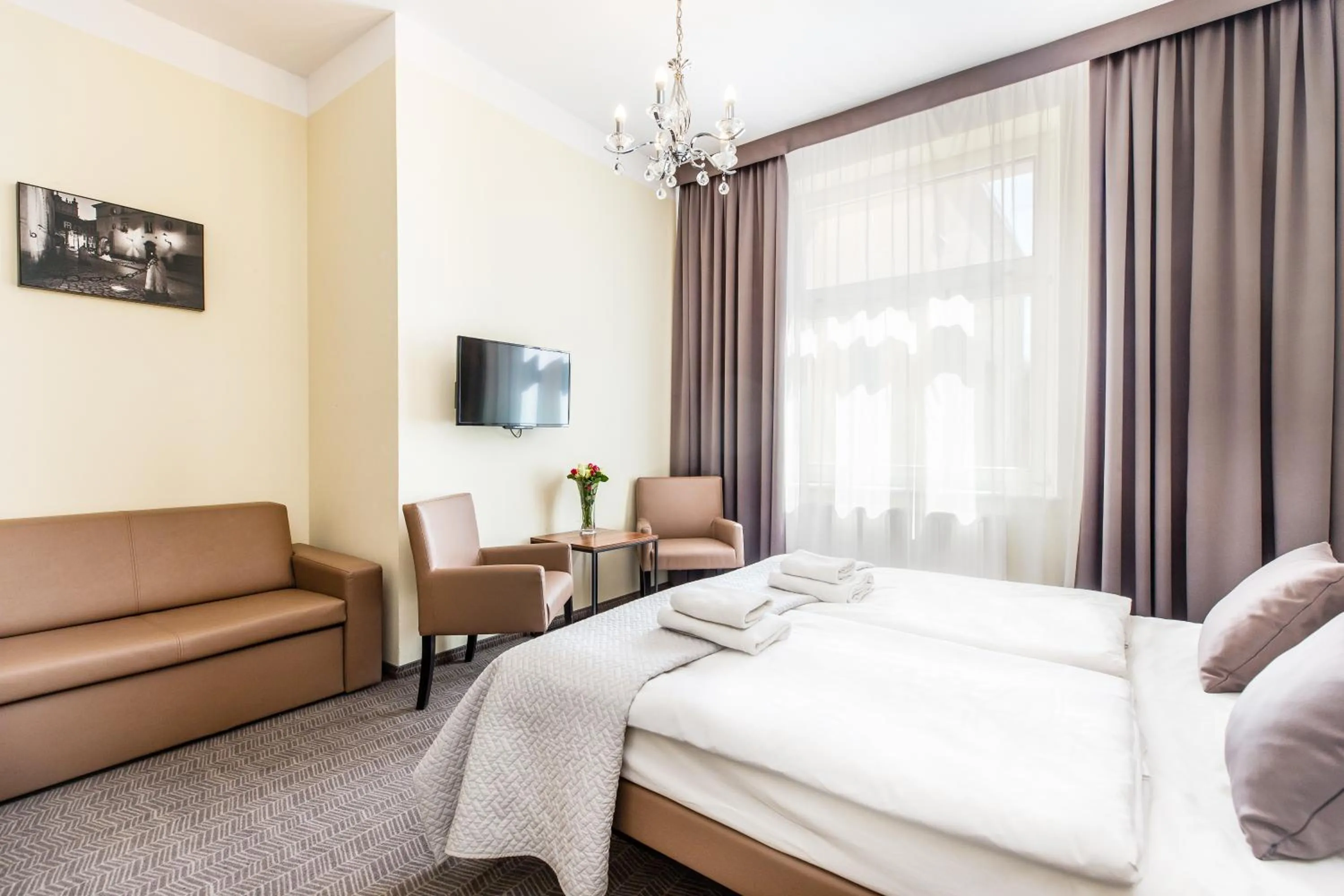 Bedroom, Bed in Aparthotel Old Town