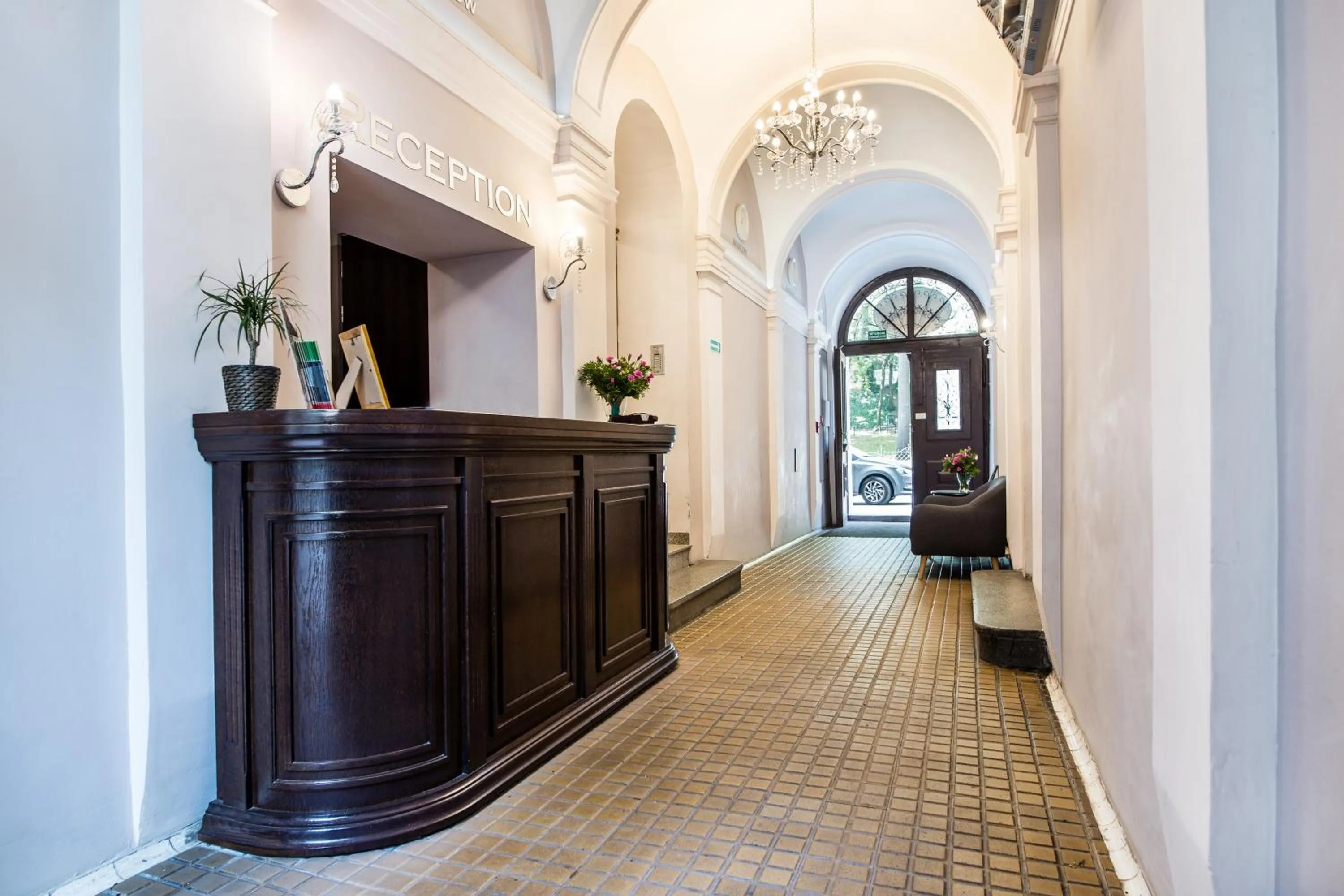 Lobby or reception in Aparthotel Old Town