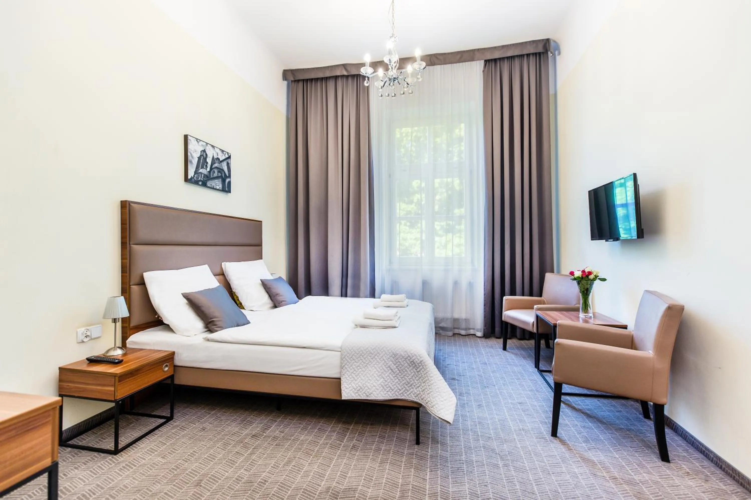 Bedroom, Bed in Aparthotel Old Town