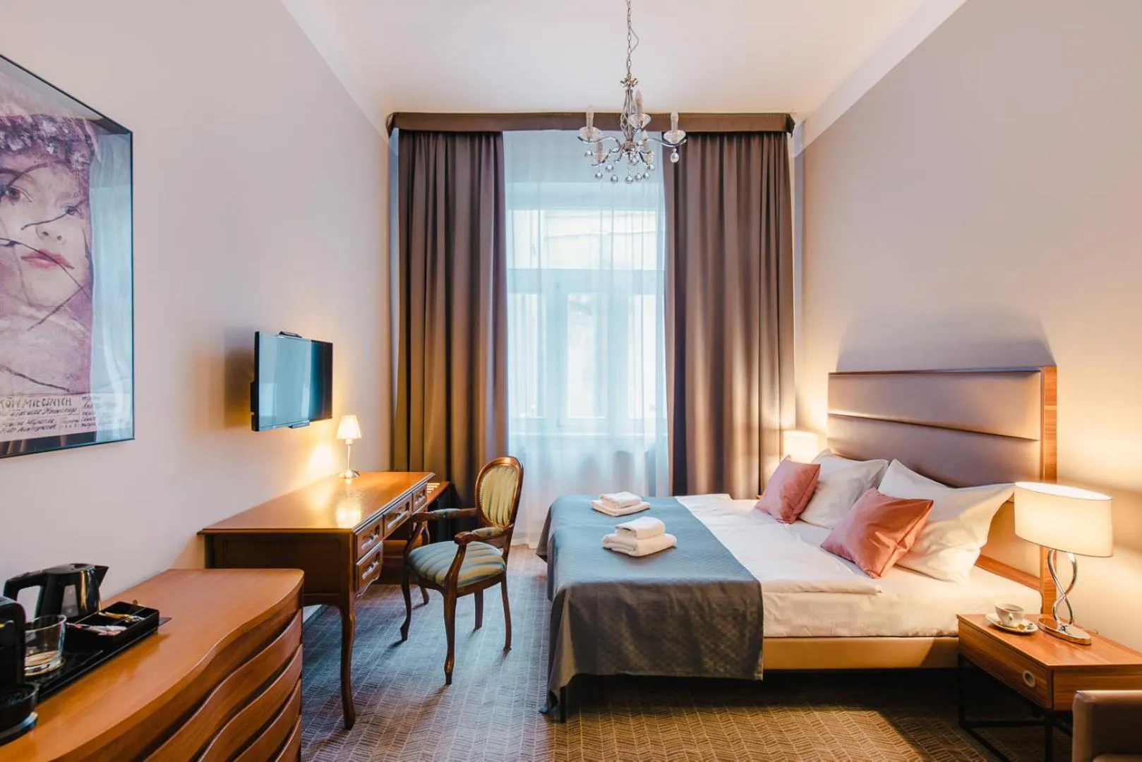 Bedroom, Bed in Aparthotel Old Town