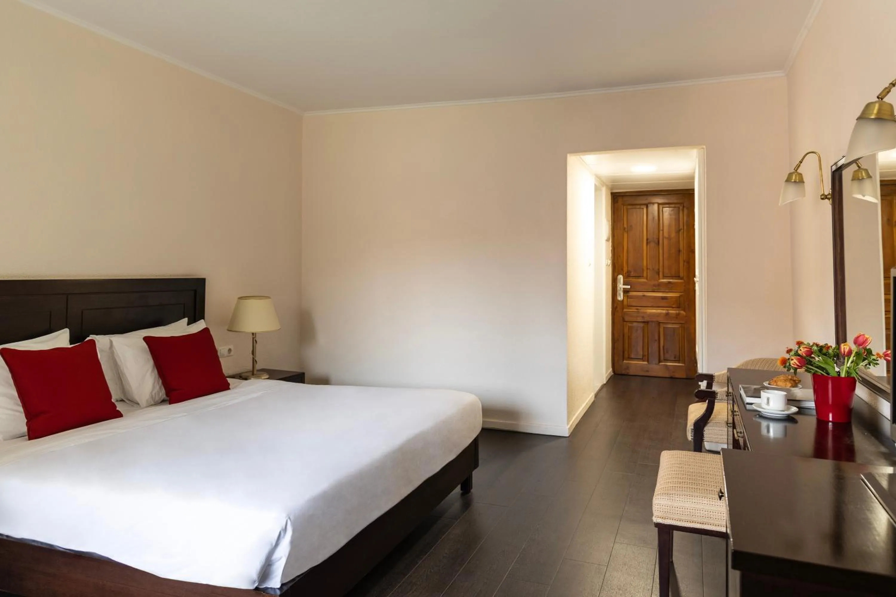 Bed in Amalia Hotel Meteora