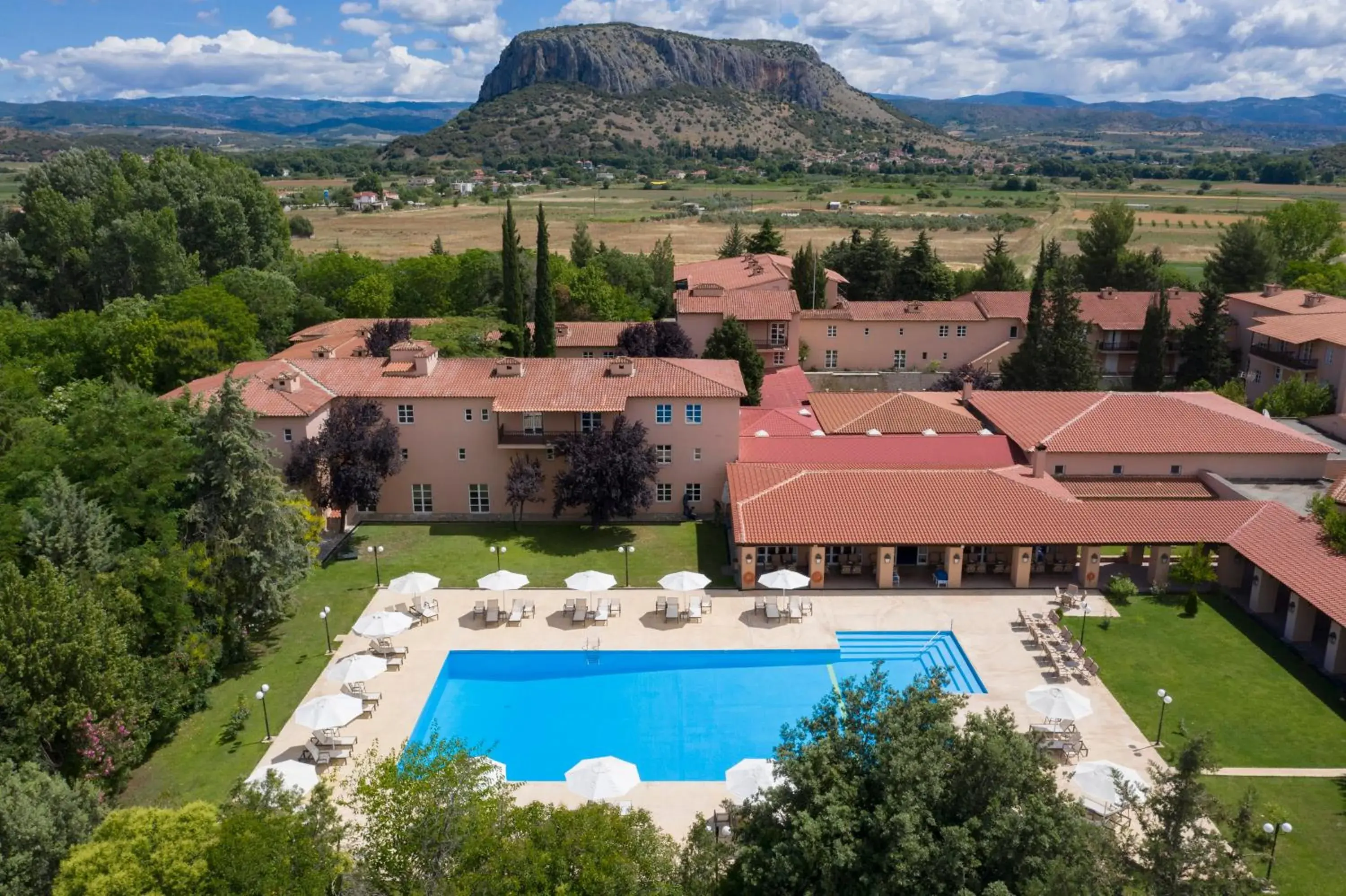 Bird's eye view in Amalia Hotel Meteora Bird's eye view in Amalia Hotel Meteora