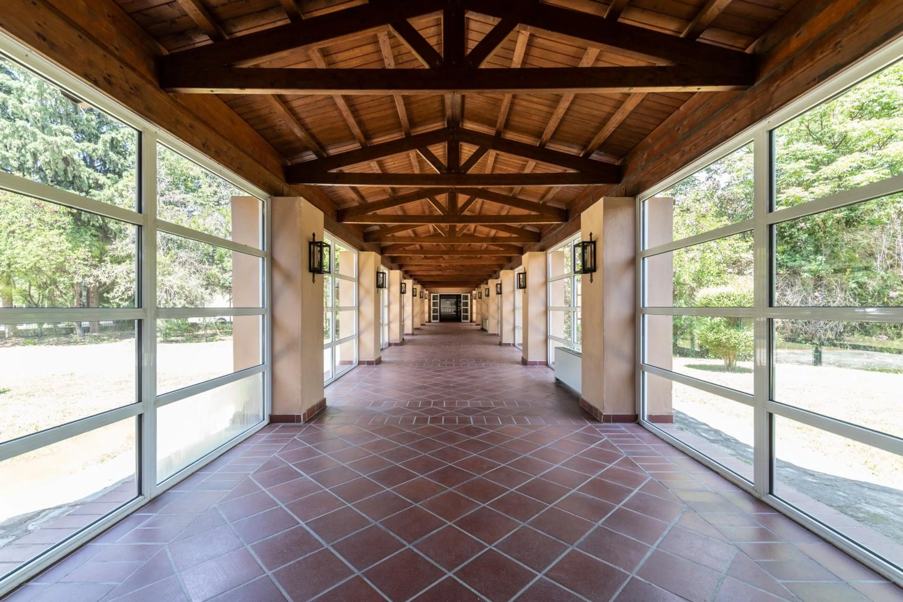Patio in Amalia Hotel Meteora