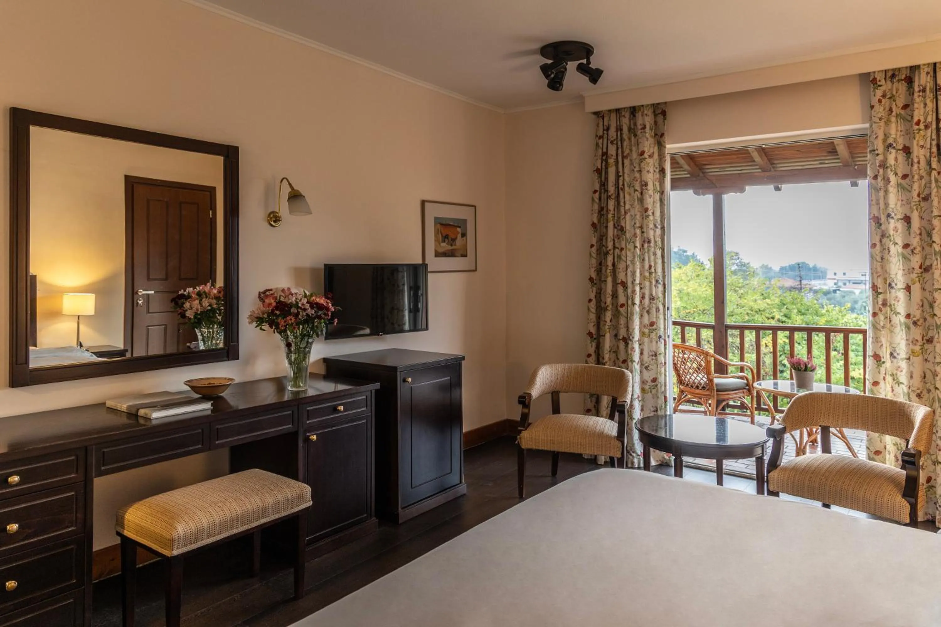 Bed in Amalia Hotel Meteora