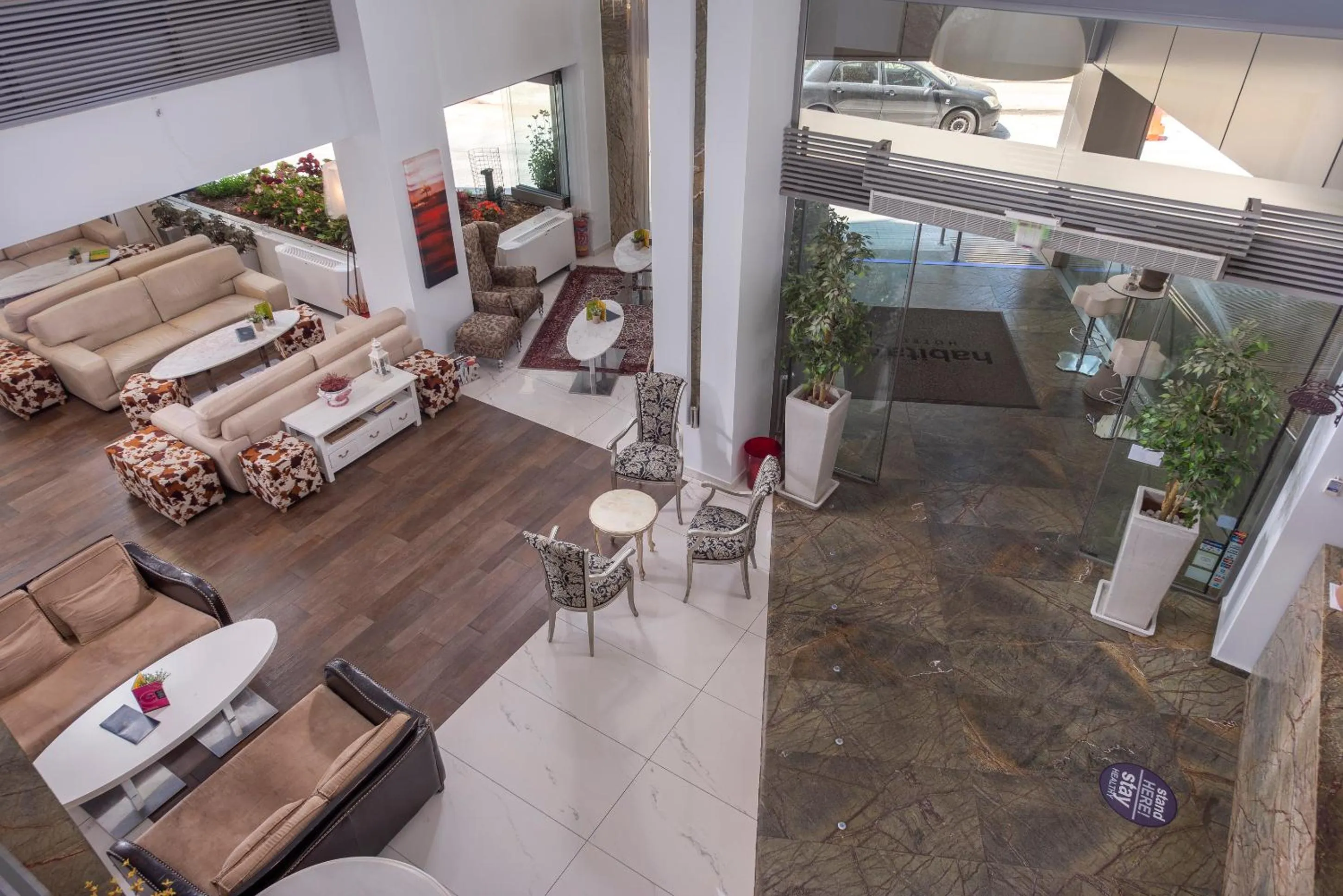 Lobby or reception in Habitat Hotel