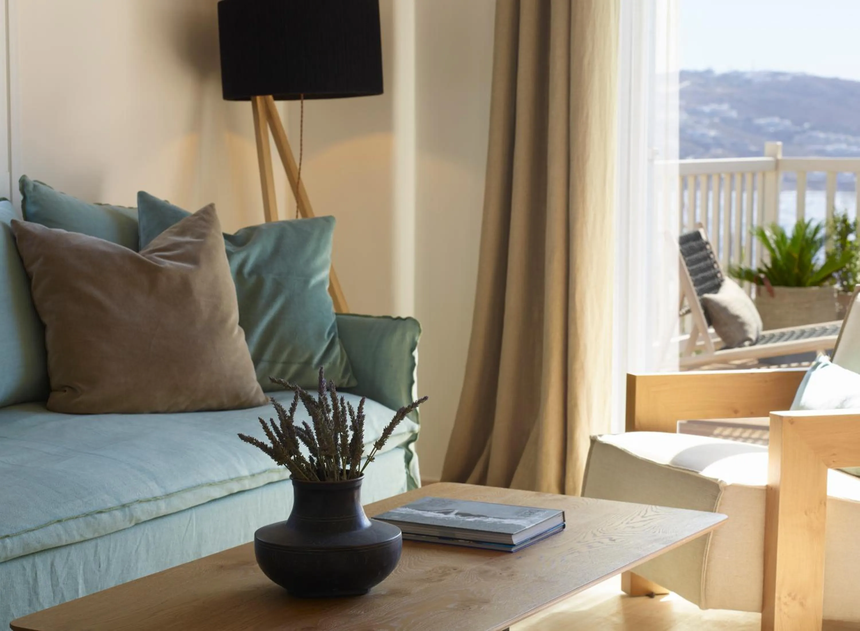 Seating area in Vencia Boutique Hotel