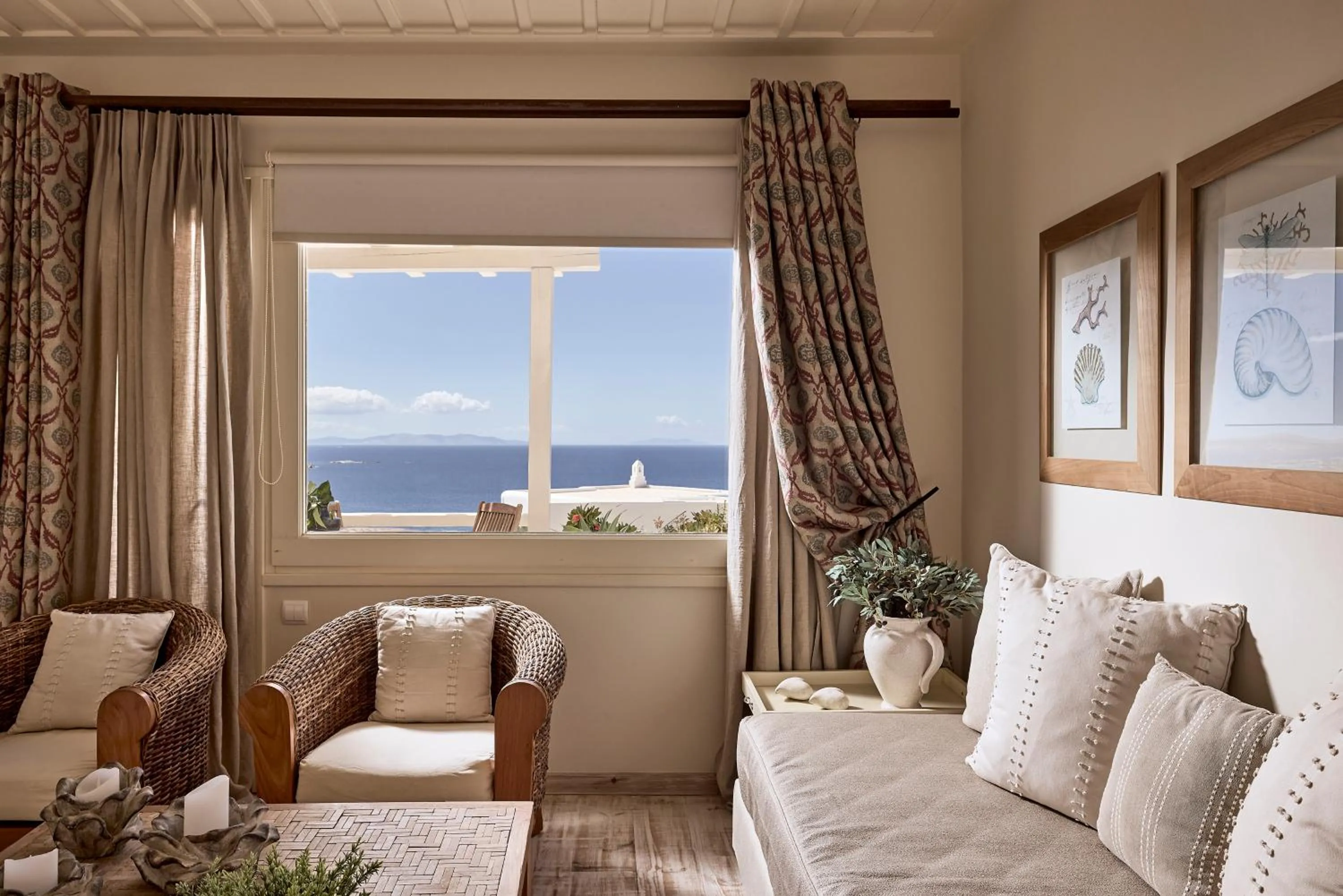 Living room in Vencia Boutique Hotel