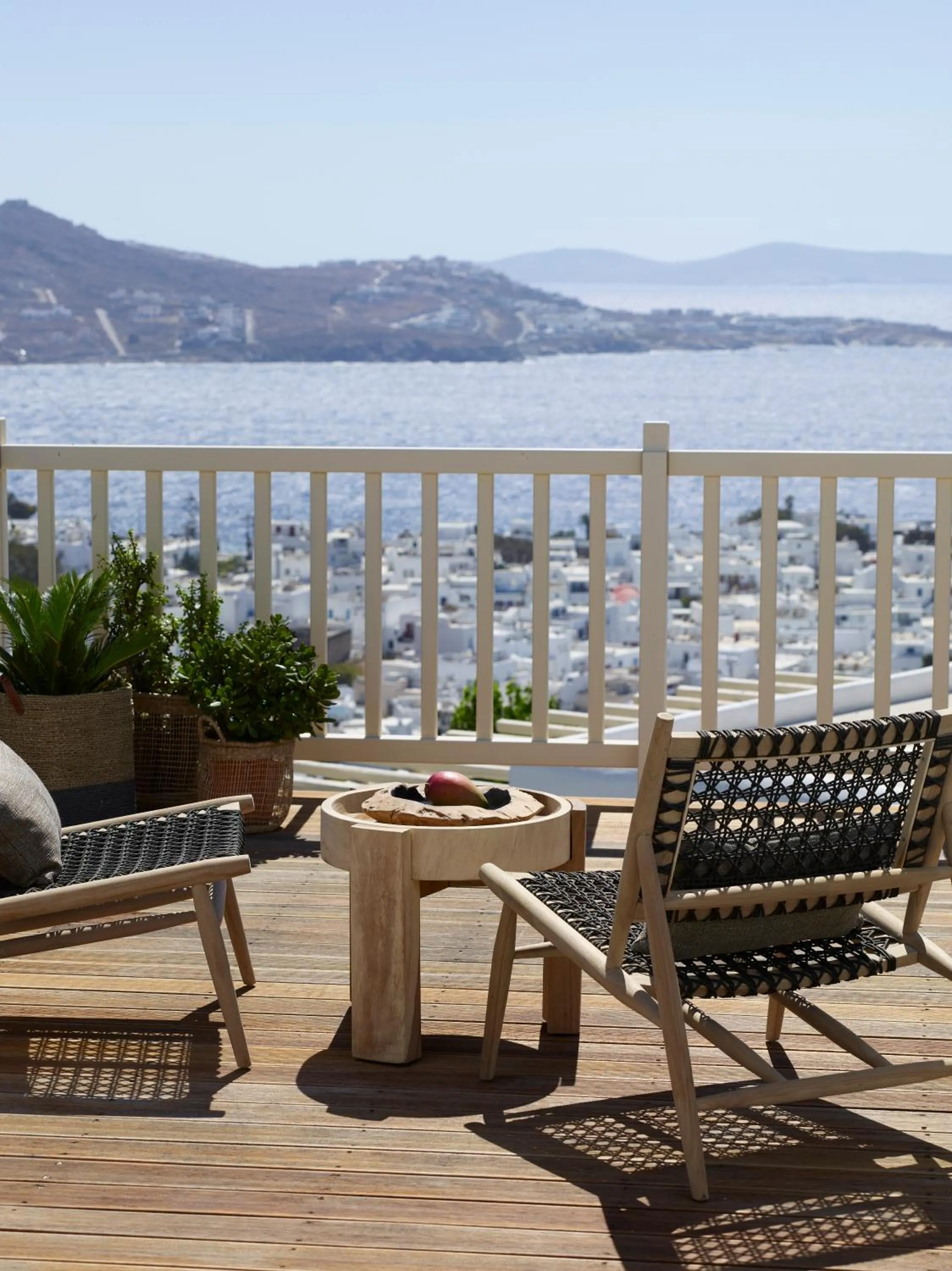 Balcony/Terrace in Vencia Boutique Hotel
