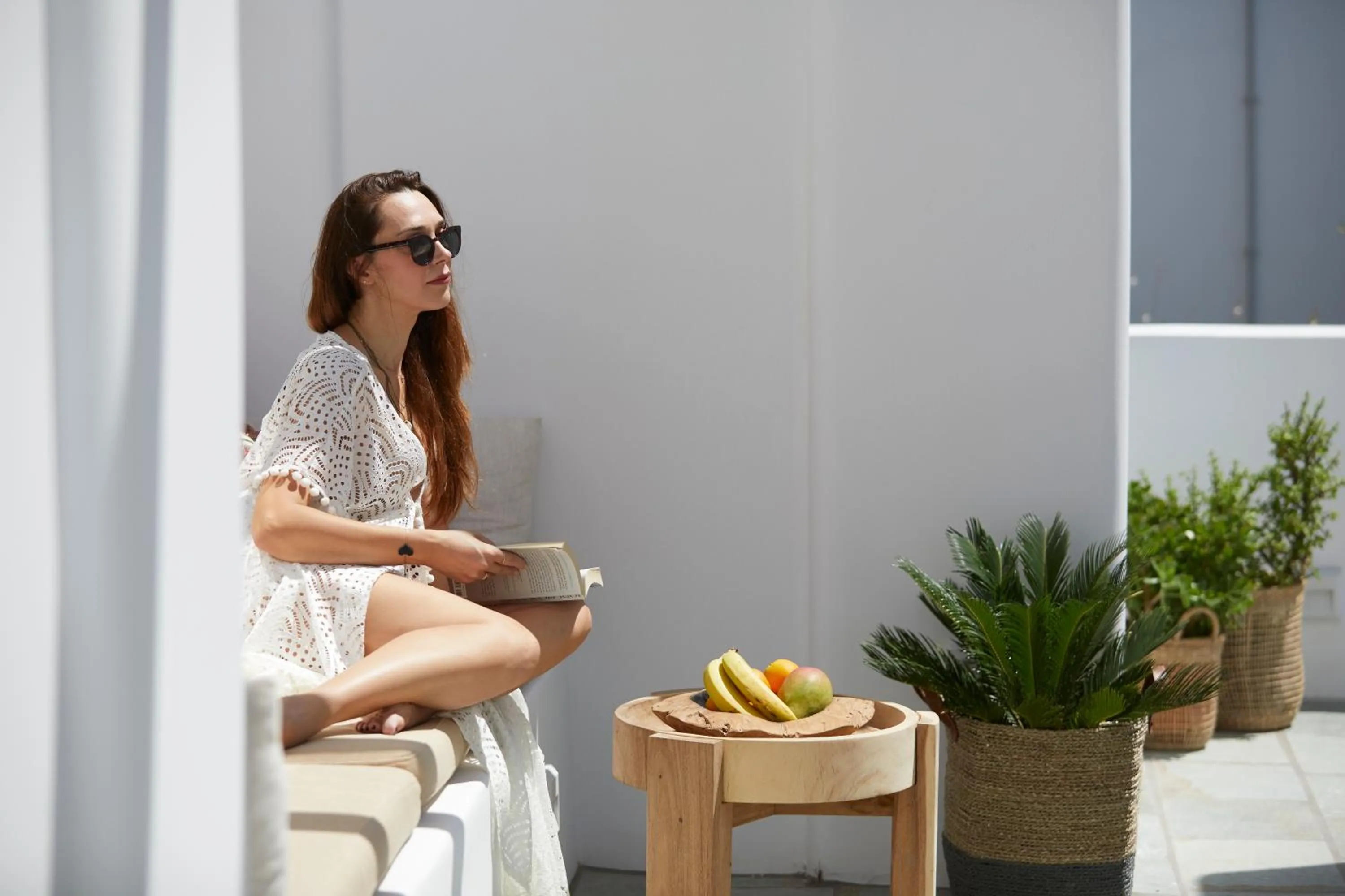 Seating area in Vencia Boutique Hotel