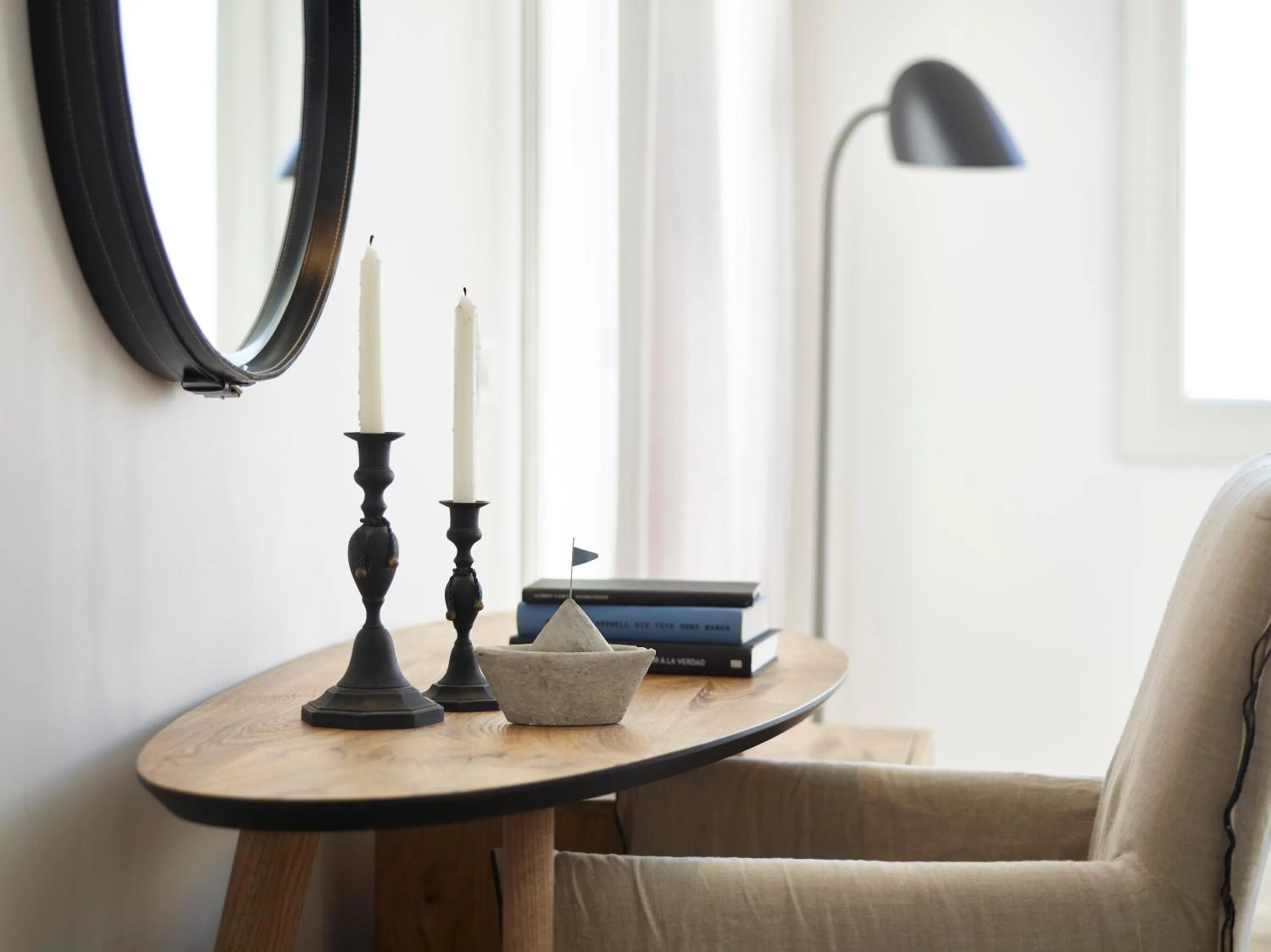 Seating area in Vencia Boutique Hotel