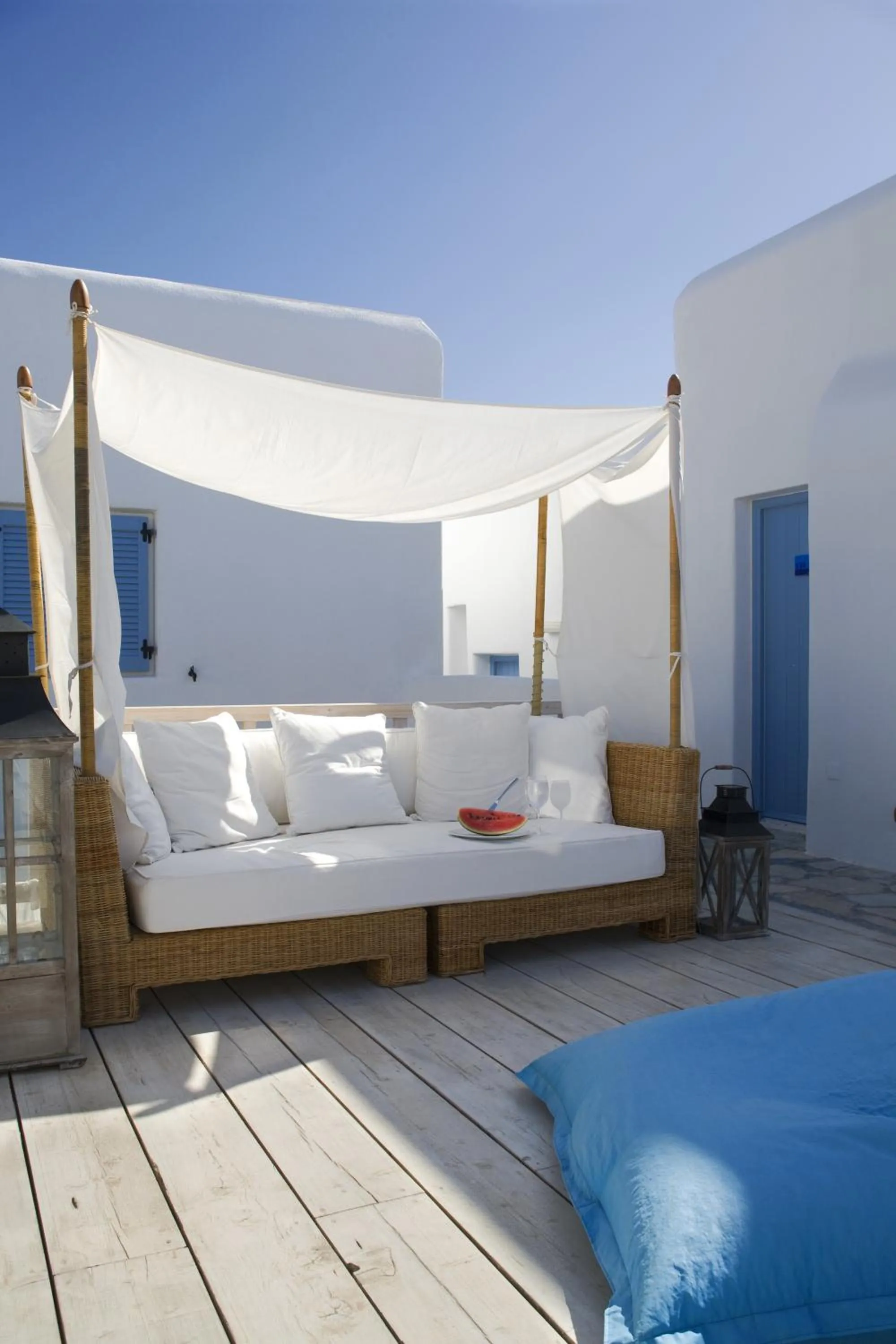 Decorative detail, Bed in Vencia Boutique Hotel