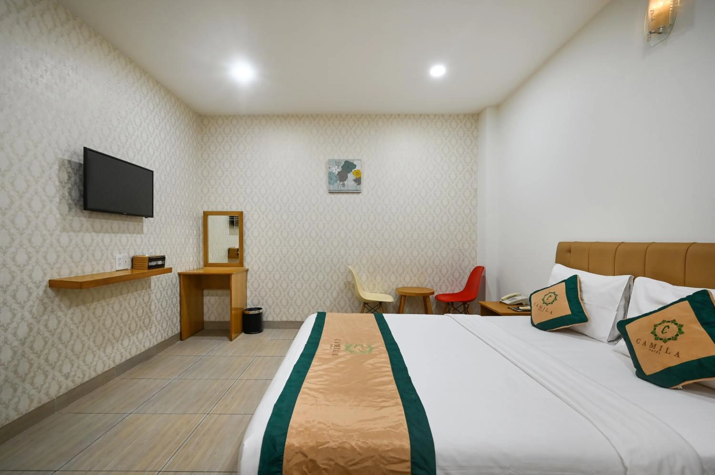 Photo of the whole room, Bed in Camila Airport Hotel