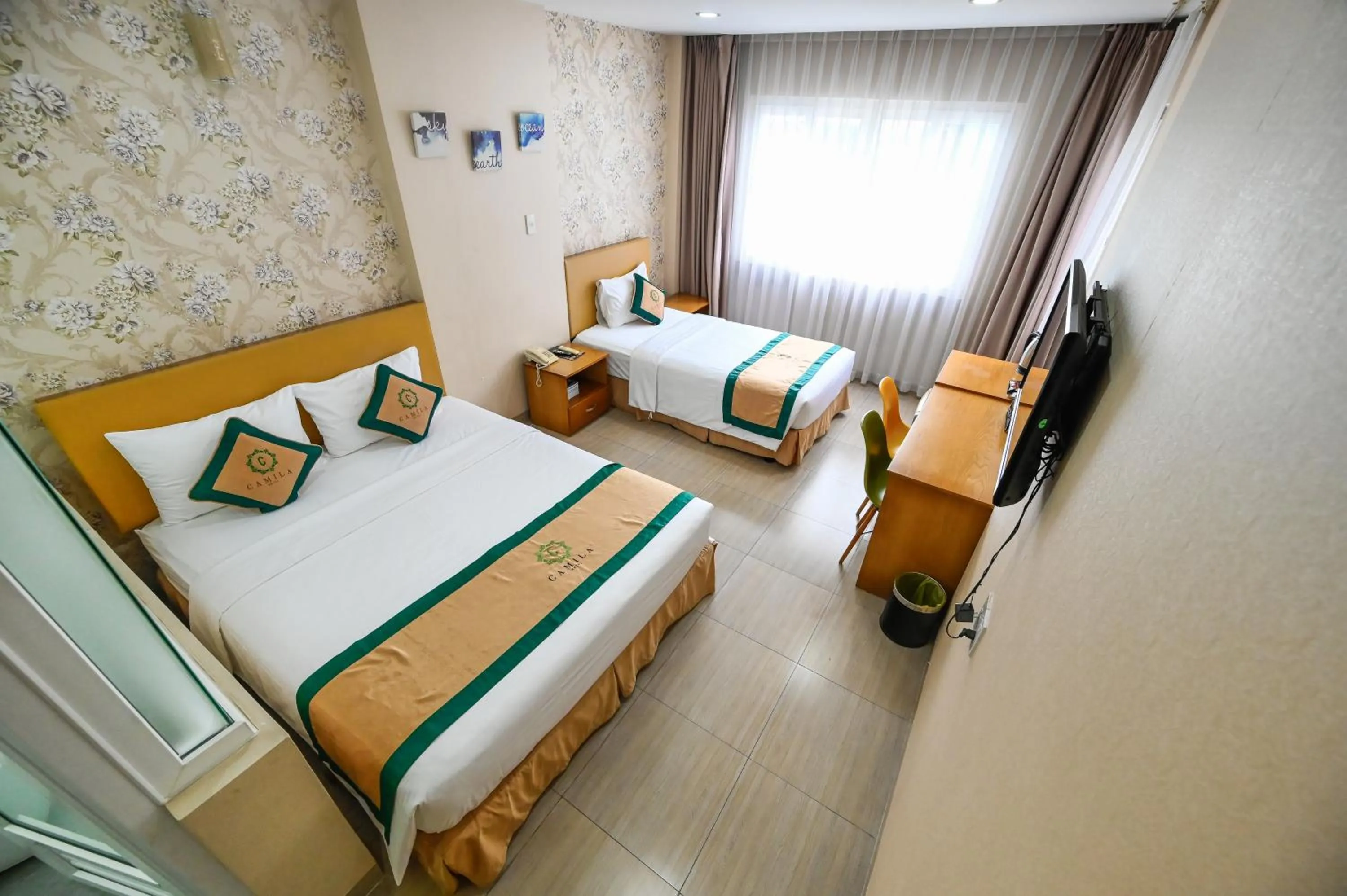 Photo of the whole room, Bed in Camila Airport Hotel