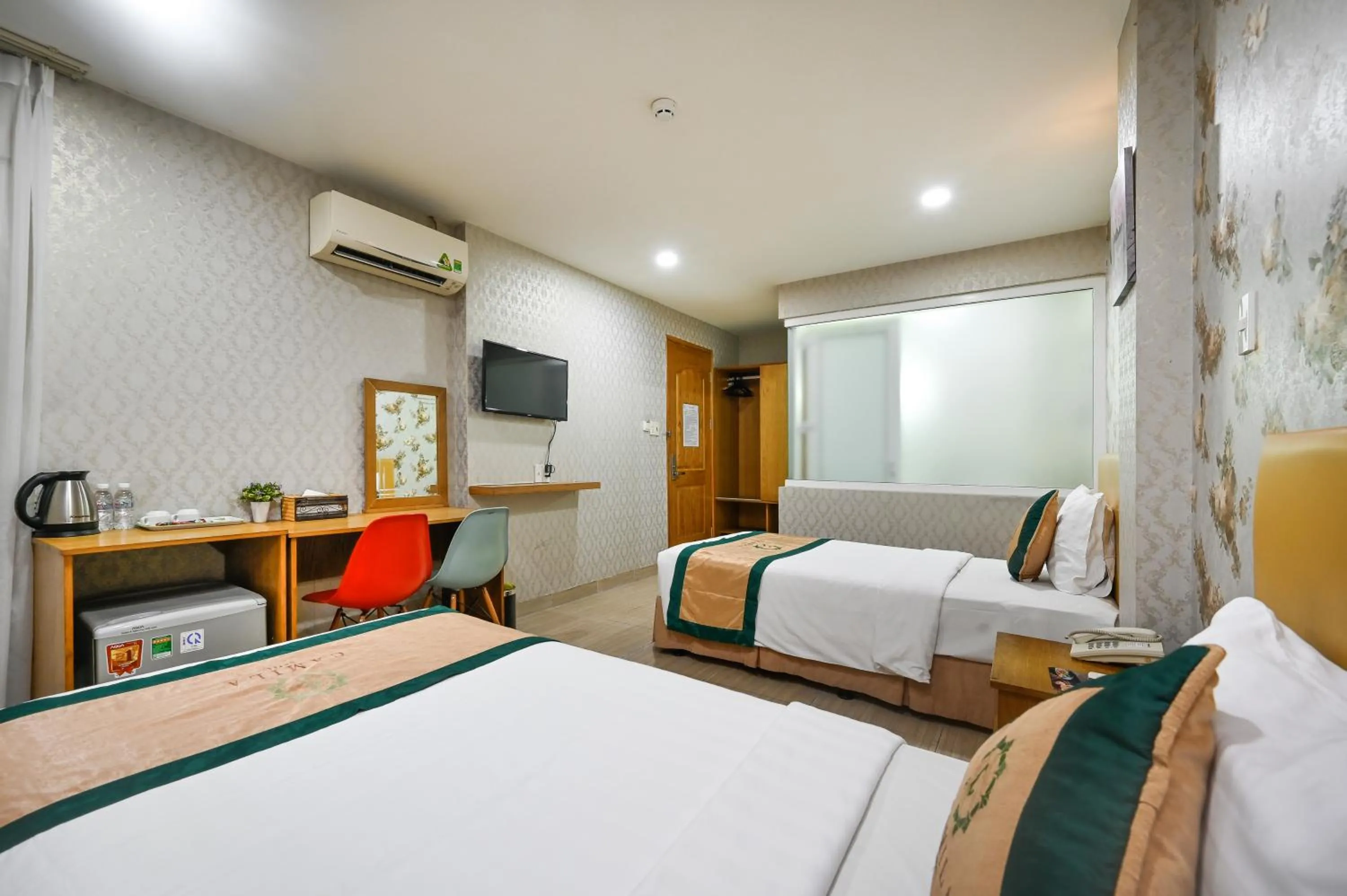 Photo of the whole room, Bed in Camila Airport Hotel