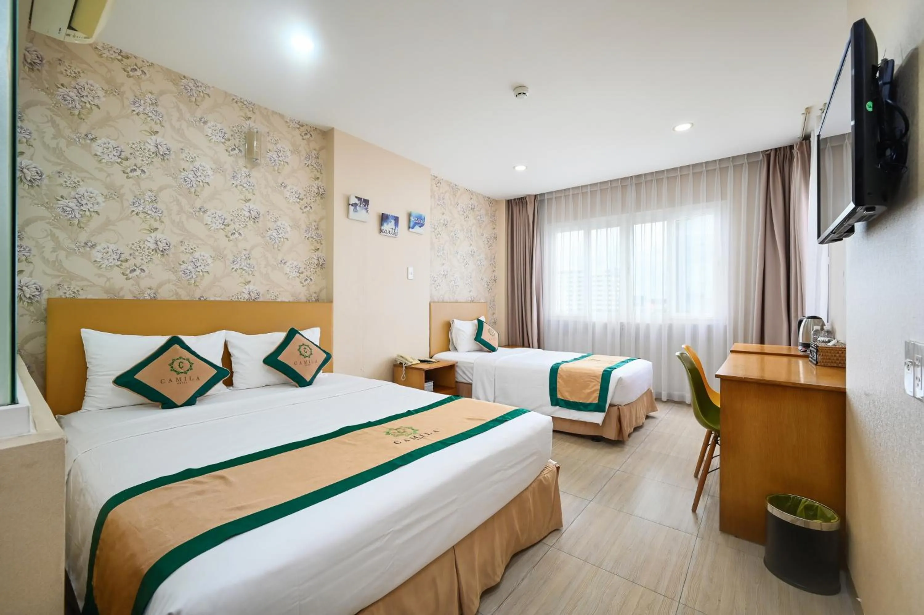 Photo of the whole room, Bed in Camila Airport Hotel