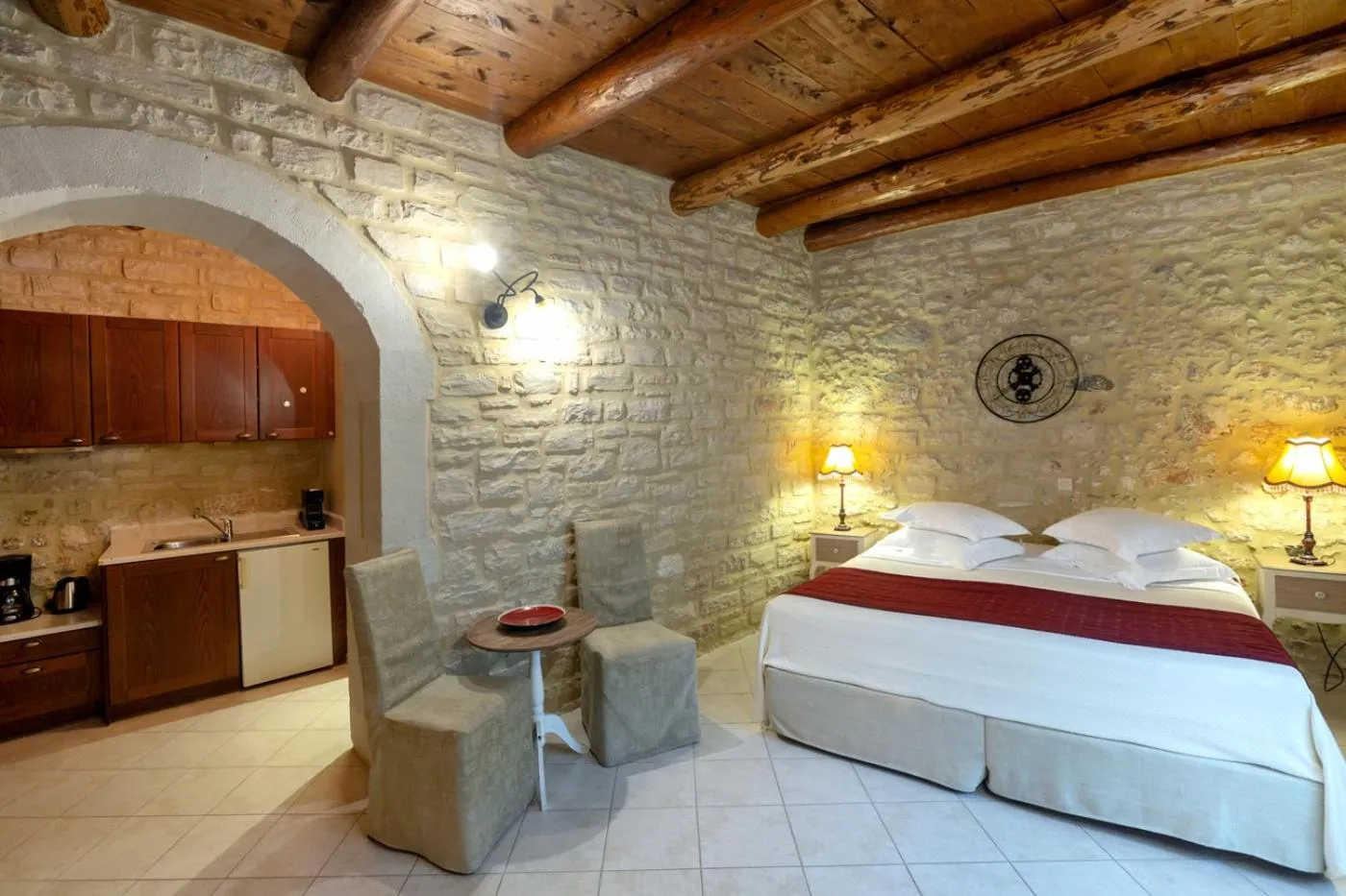 Bed in Casa Moazzo Suites and Apartments