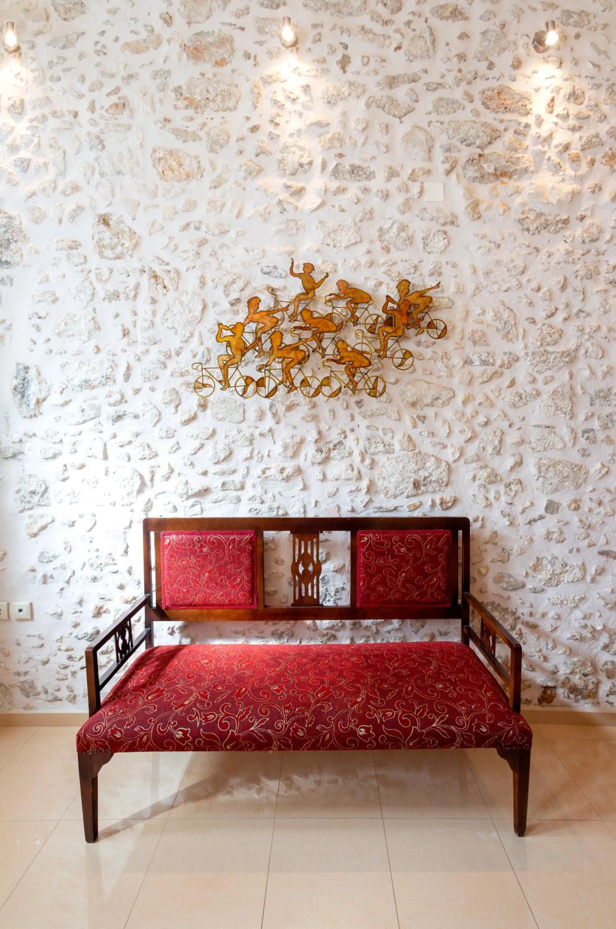 Decorative detail in Casa Moazzo Suites and Apartments